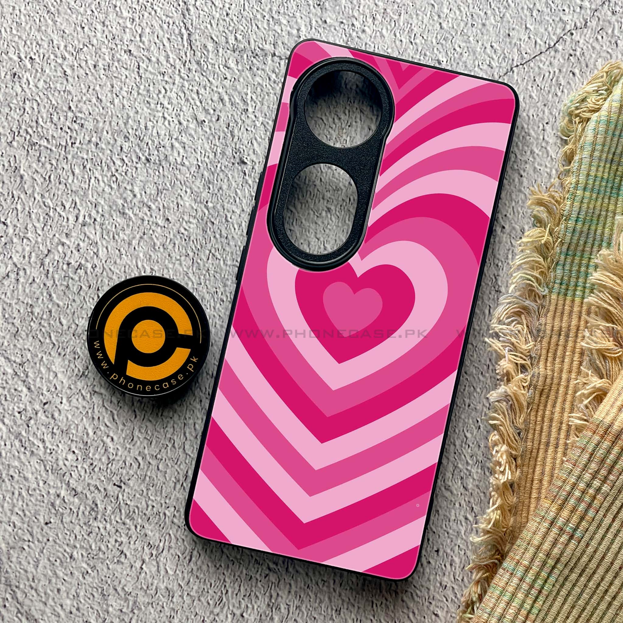 Vivo S19 Pro - Heart Beat Series - Premium Metal Printed soft Bumper shock Proof Case