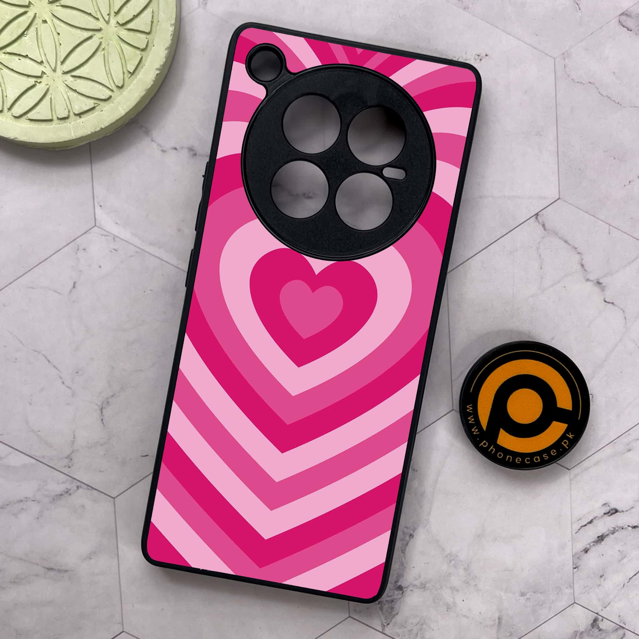 Infinix Zero 40 5G - Heart Beat Series - Premium Metal Printed soft Bumper shock Proof Case