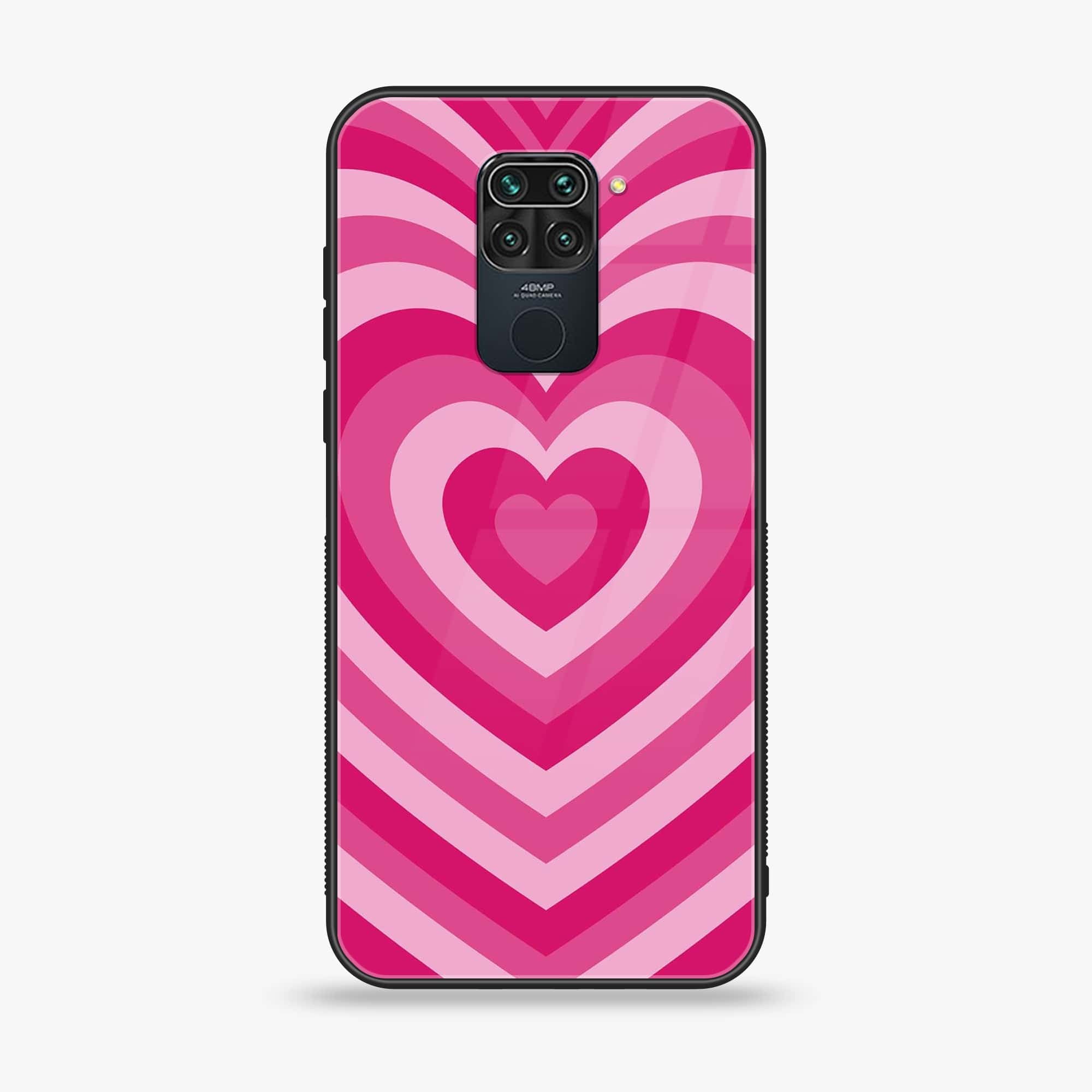 Xiaomi Redmi 10X - Heart Beat Series -  Premium Printed Metal soft Bumper shock Proof Case