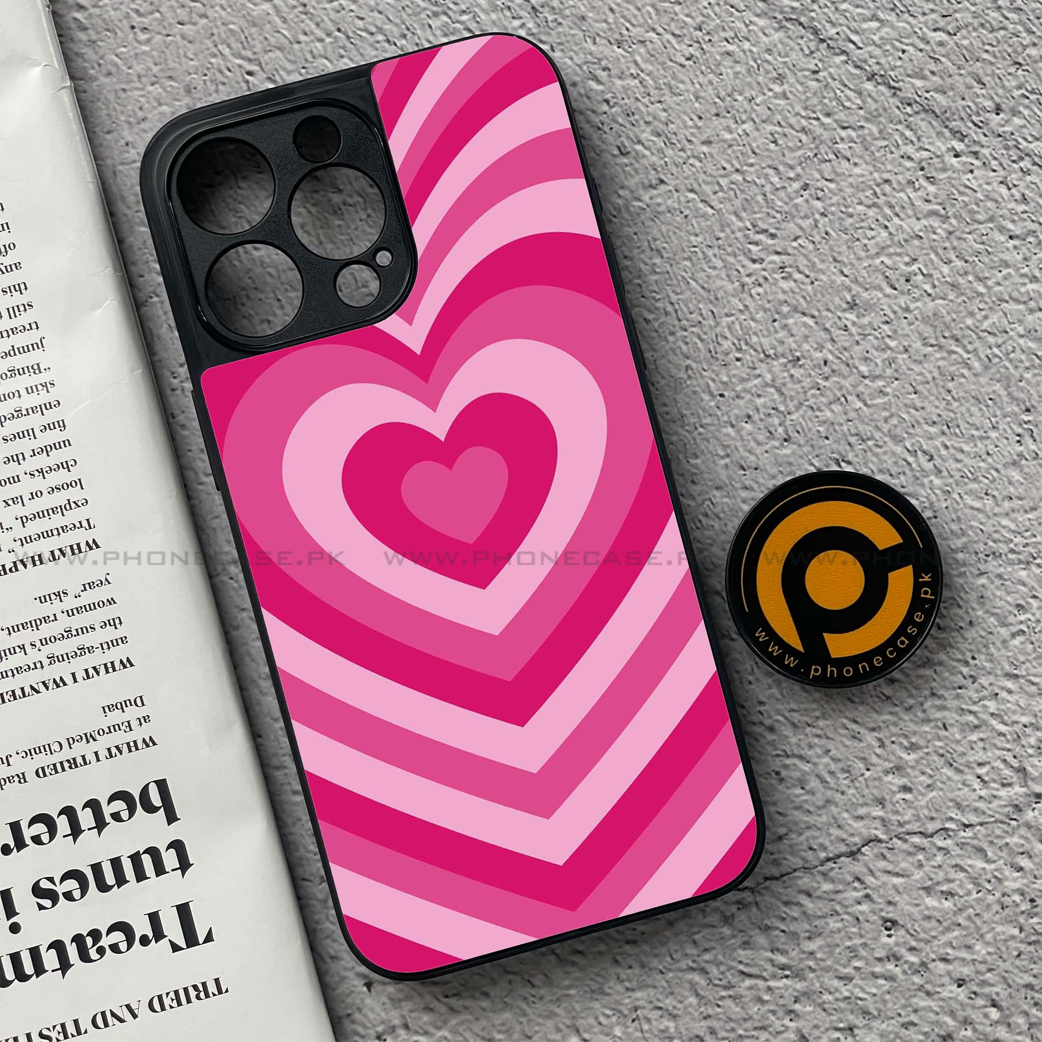 Heart Beat Series - Premium Metal Phone Case All Models