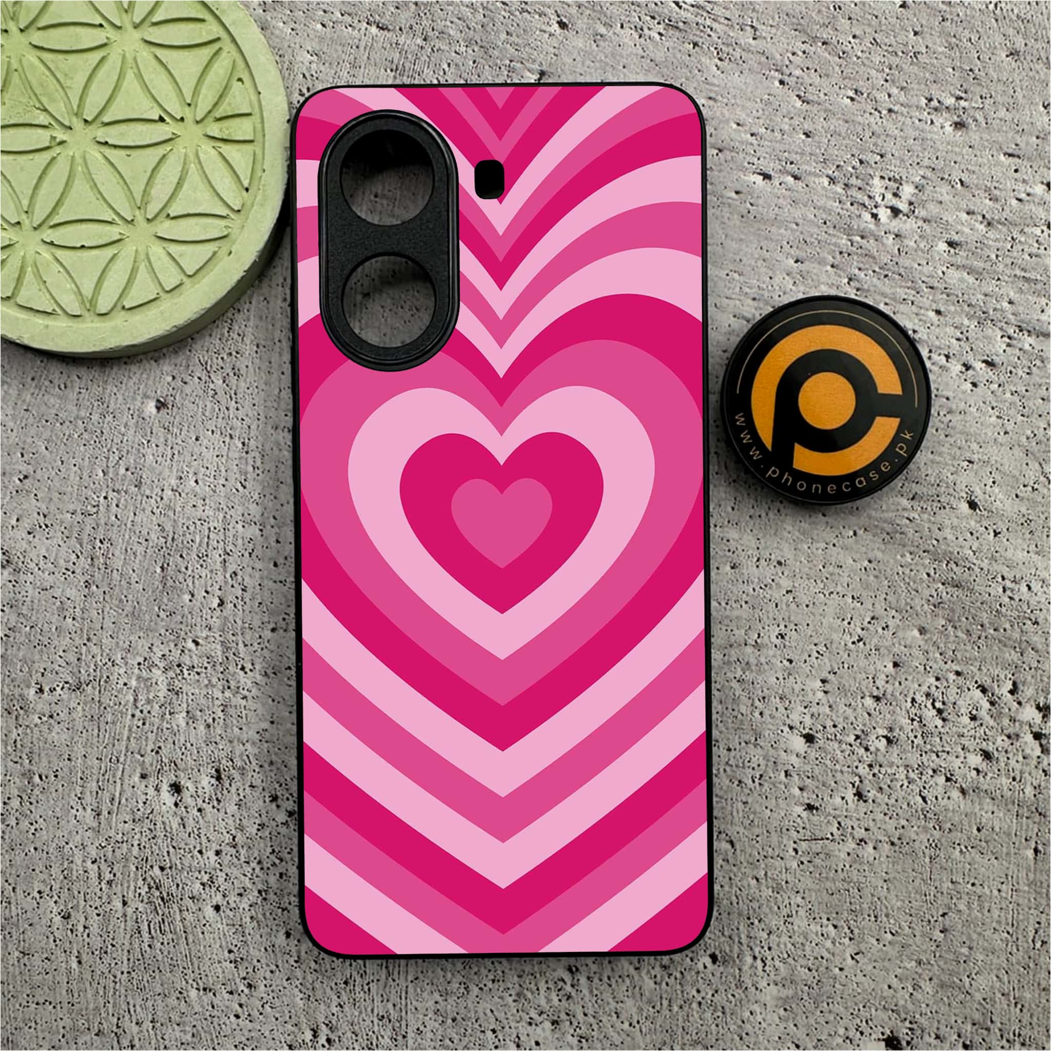 Xiaomi Poco X7 Pro 5G - Heart Beat Series - Premium Metal Printed soft Bumper shock Proof Case