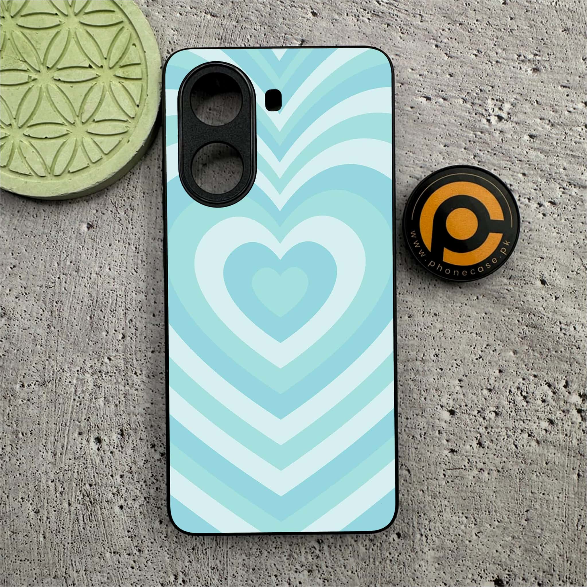 Xiaomi Poco X7 Pro 5G - Heart Beat Series - Premium Metal Printed soft Bumper shock Proof Case