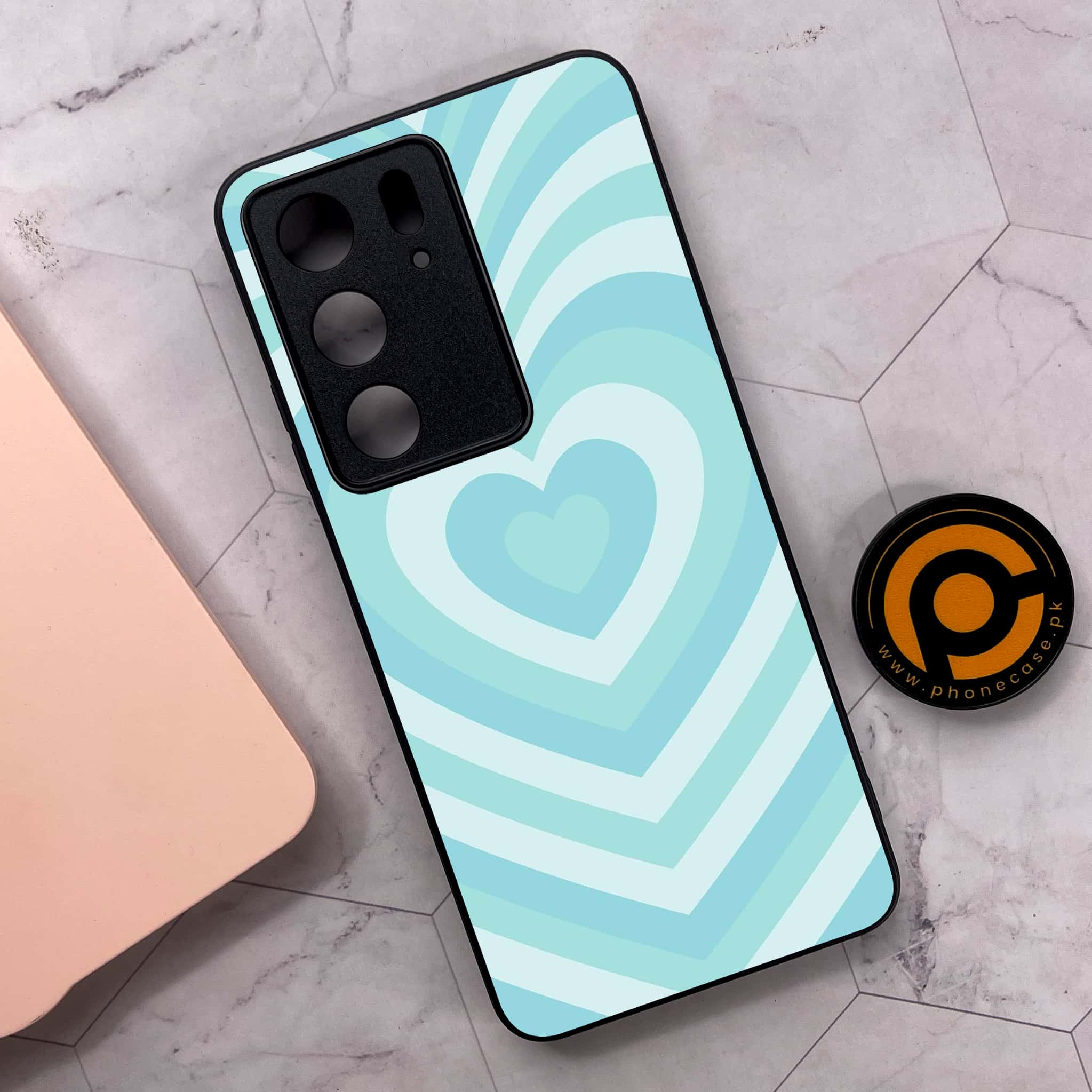 Realme C75x 4G - Heart Beat Series - Premium Metal Printed soft Bumper shock Proof Case