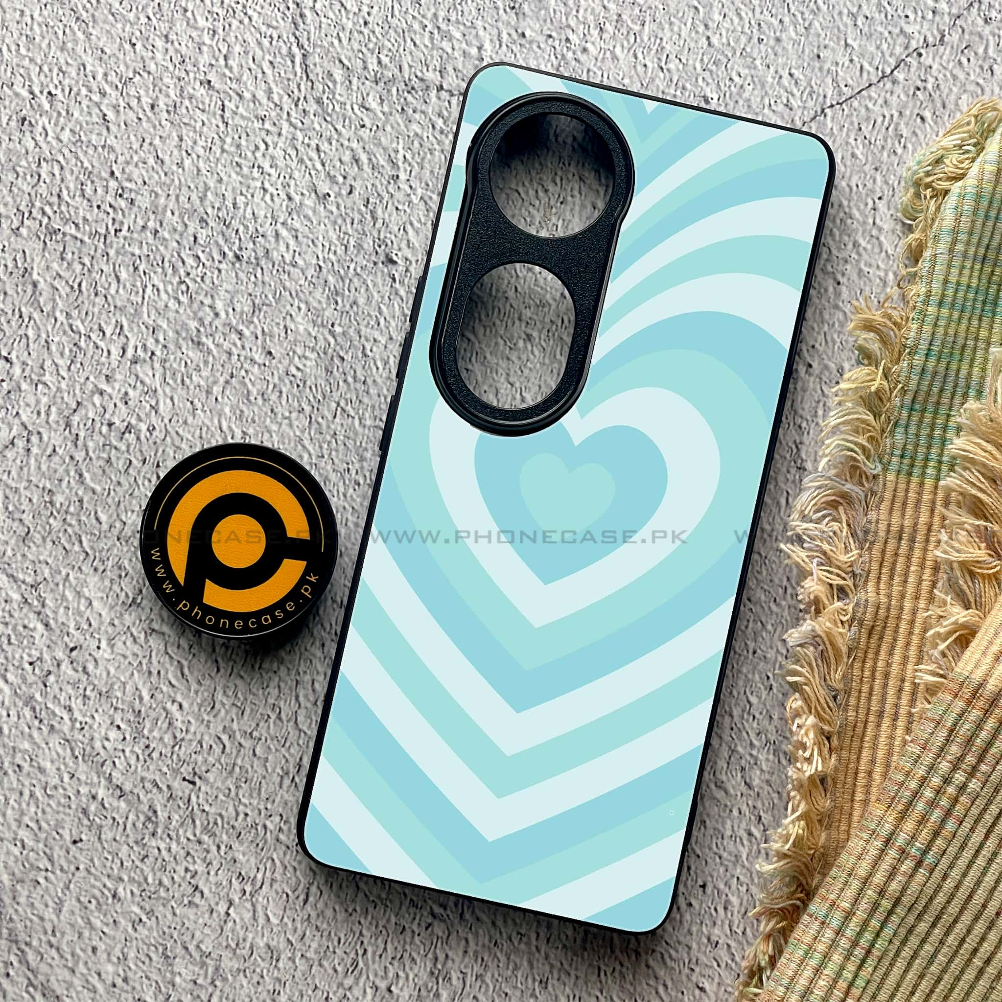 Vivo S19 Pro - Heart Beat Series - Premium Metal Printed soft Bumper shock Proof Case