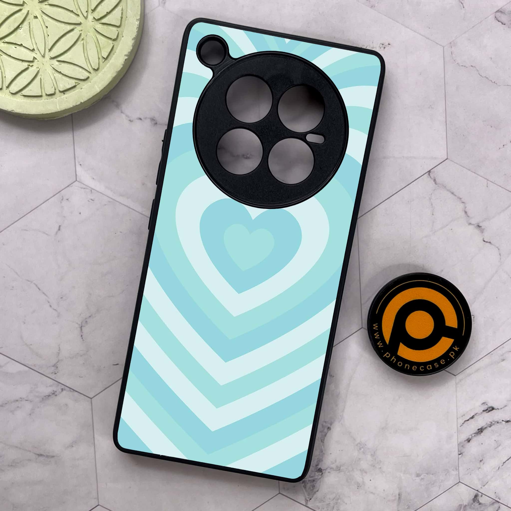 Infinix Zero 40 5G - Heart Beat Series - Premium Metal Printed soft Bumper shock Proof Case