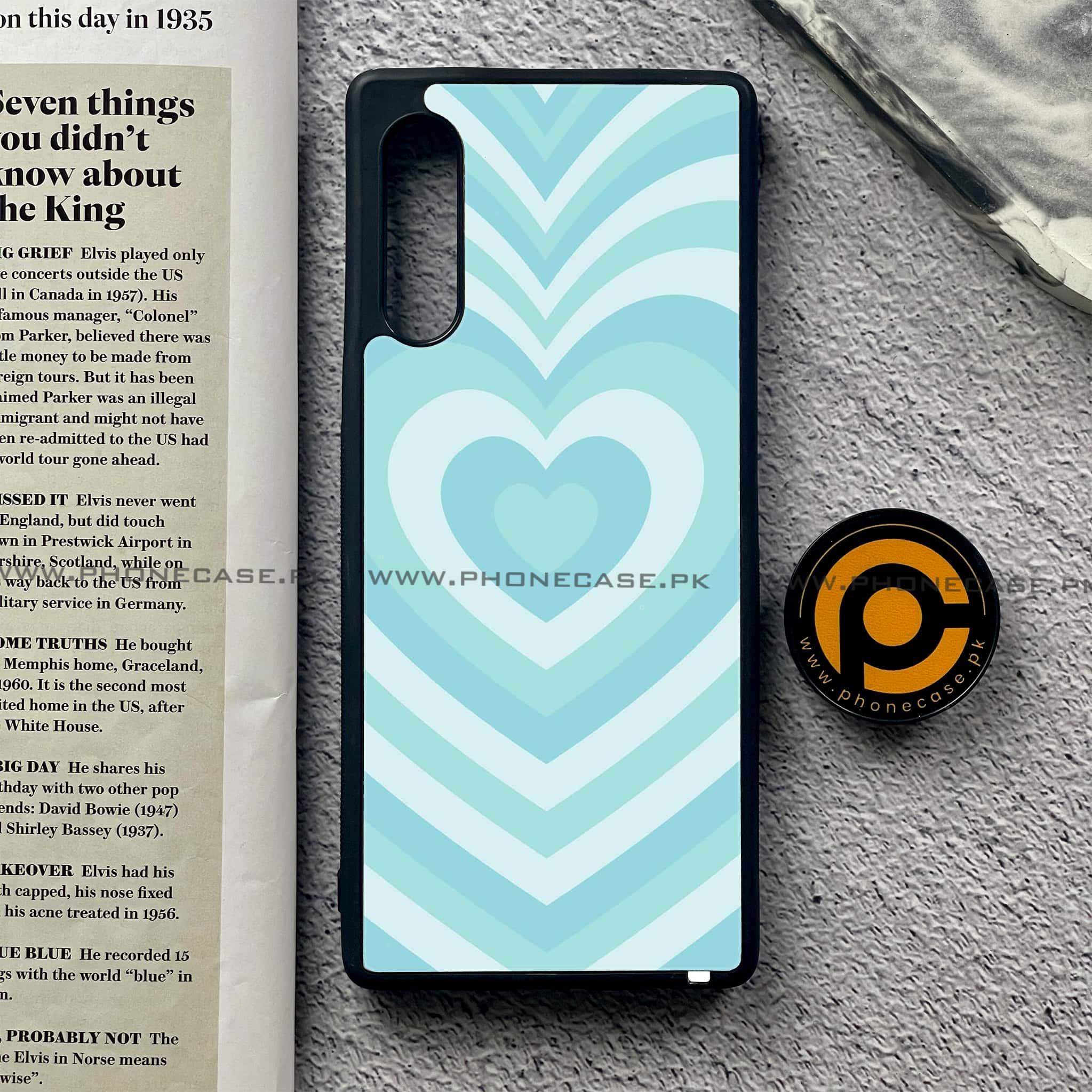 LG Velvet - Heart Beat Series - Premium Printed Glass soft Bumper shock Proof Case