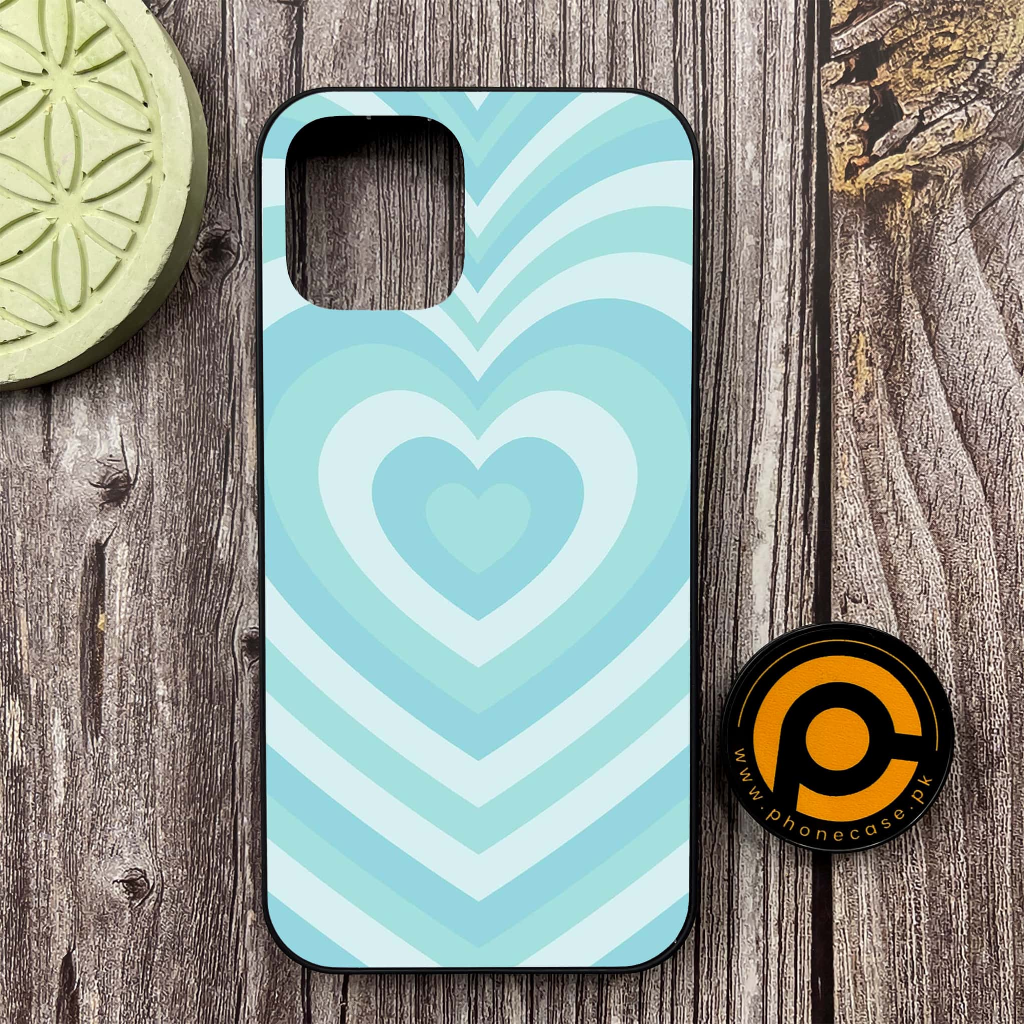 iPhone 12 - Heart Beat Series - Premium Metal Printed soft Bumper shock Proof Case