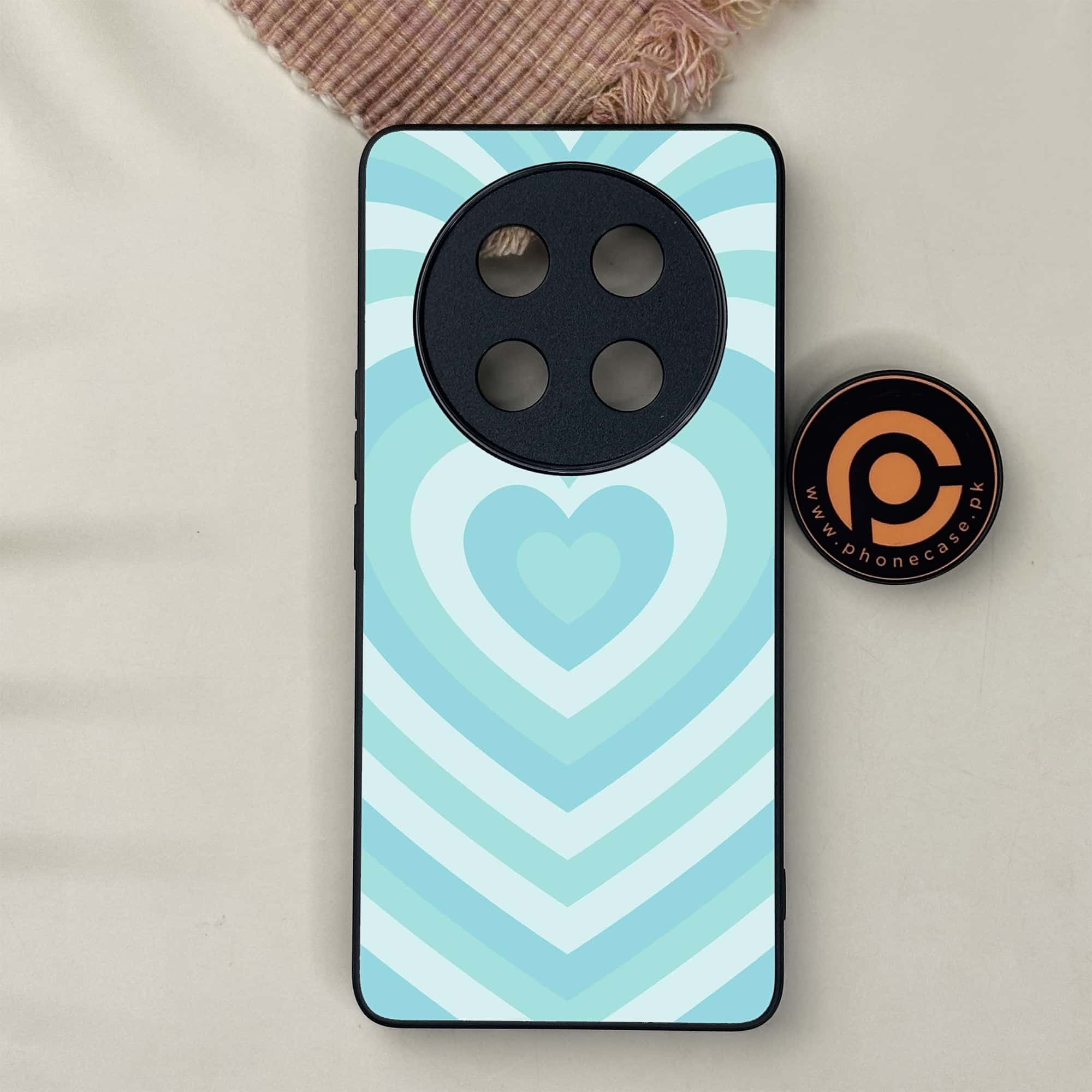 Honor X9c 5G - Heart Beat Series - Premium Metal Printed soft Bumper shock Proof Case