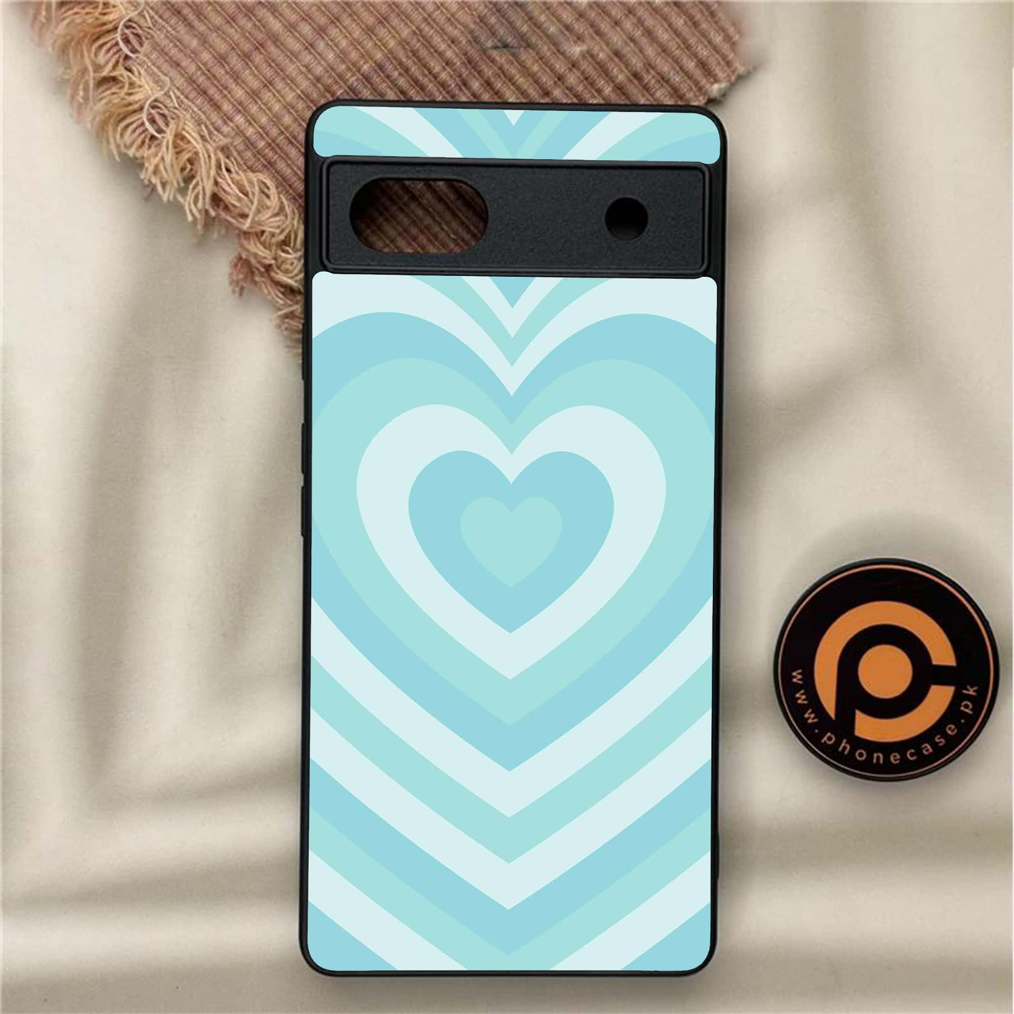 Google Pixel 6A - Heart Beat Series - Premium Metal Printed soft Bumper Shock Proof Case