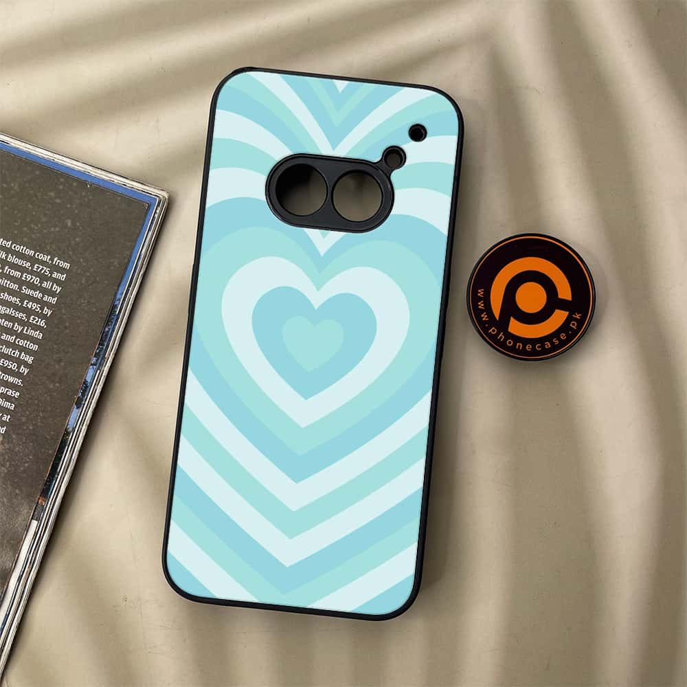 Nothing Phone (2a) - Heart Beat Series - Premium Metal Printed soft Bumper Shock Proof Case
