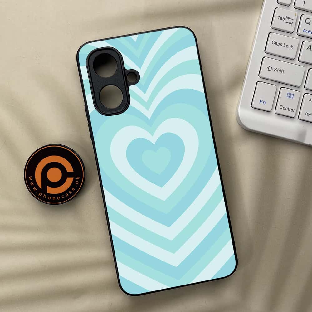Tecno Spark Go 2 - Heart Beat Series - Premium Metal Printed soft Bumper Shock Proof Case