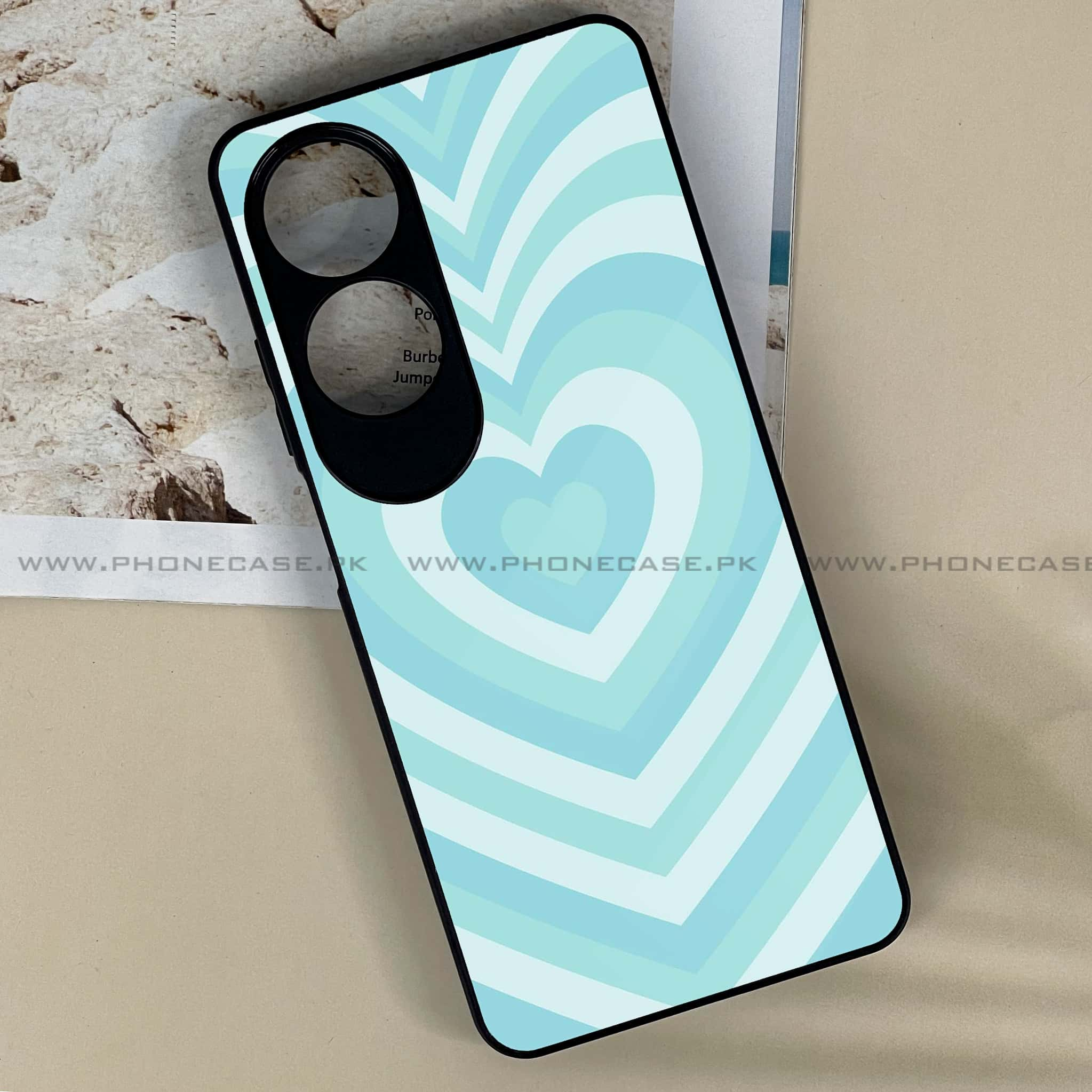 Oppo A60 - Heart Beat Series - Premium Printed Metal soft Bumper shock Proof Case