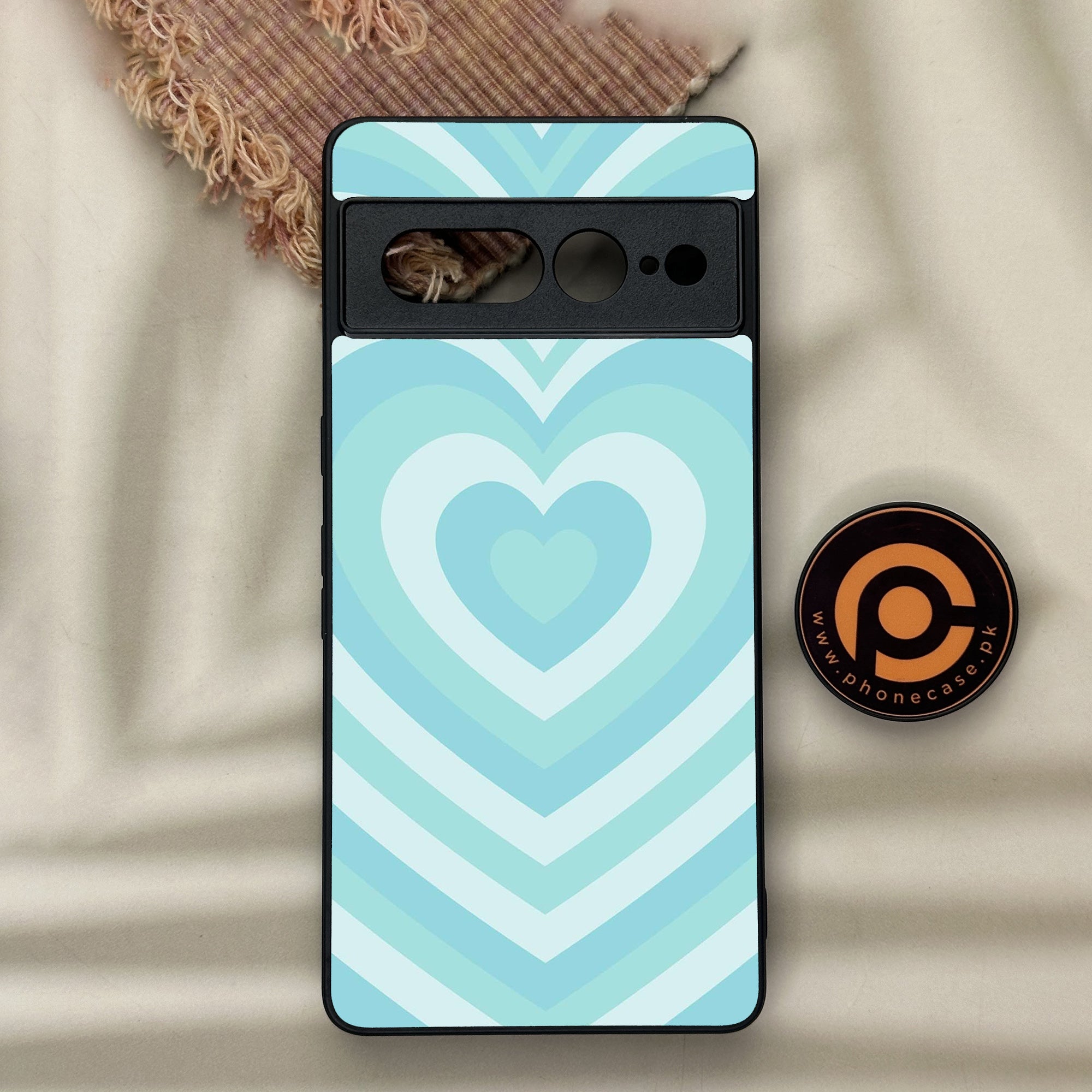 Google Pixel 7 Pro - Heart Beat Series - Premium Metal Printed soft Bumper Shock Proof Case