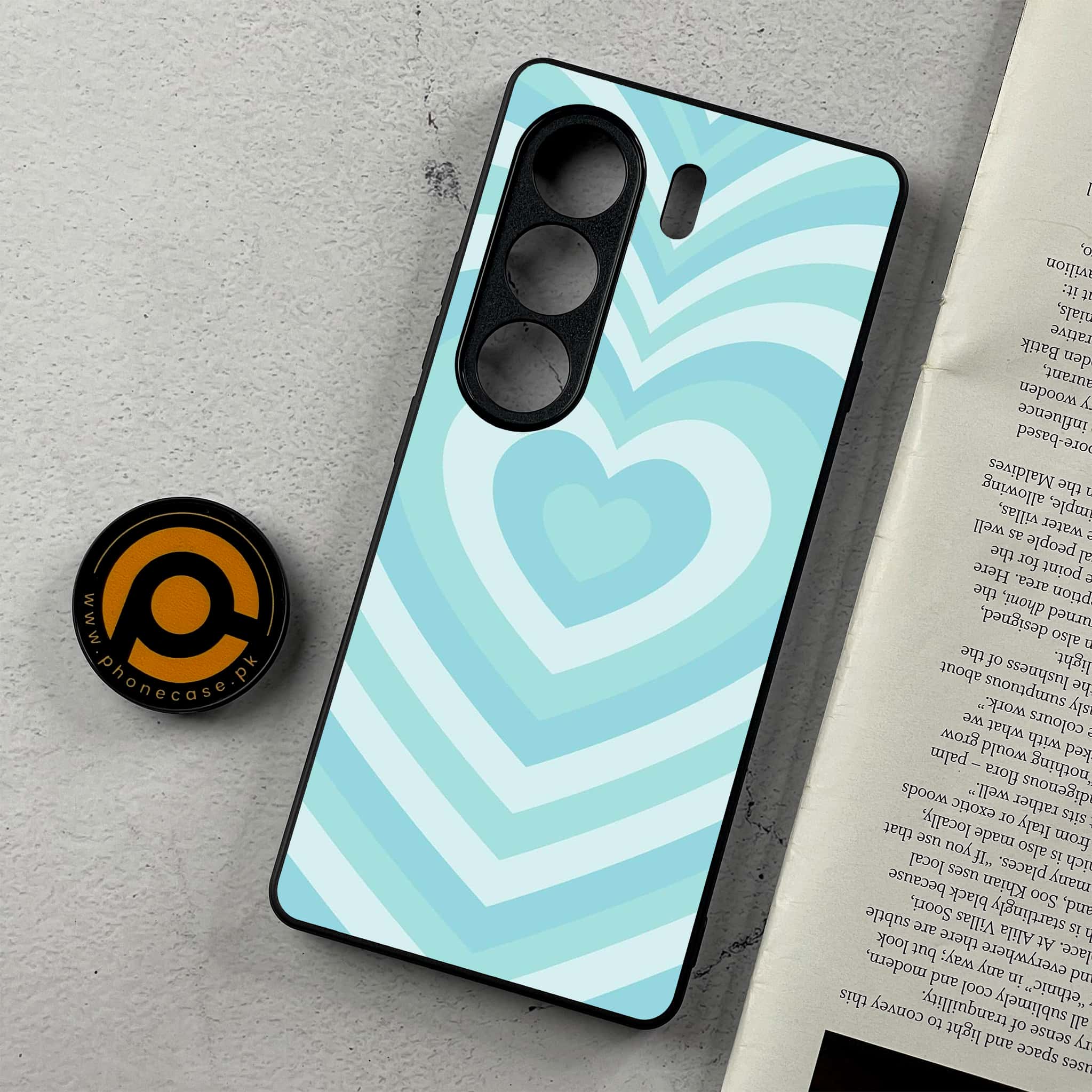 Tecno Camon 40 - Heart Beat Series - Premium Metal Printed Soft Bumper Shockproof Case