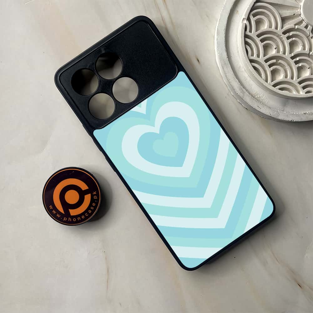 Xiaomi Poco F6 Pro - Heart Beat Series - Premium Metal Printed soft Bumper shock Proof Case
