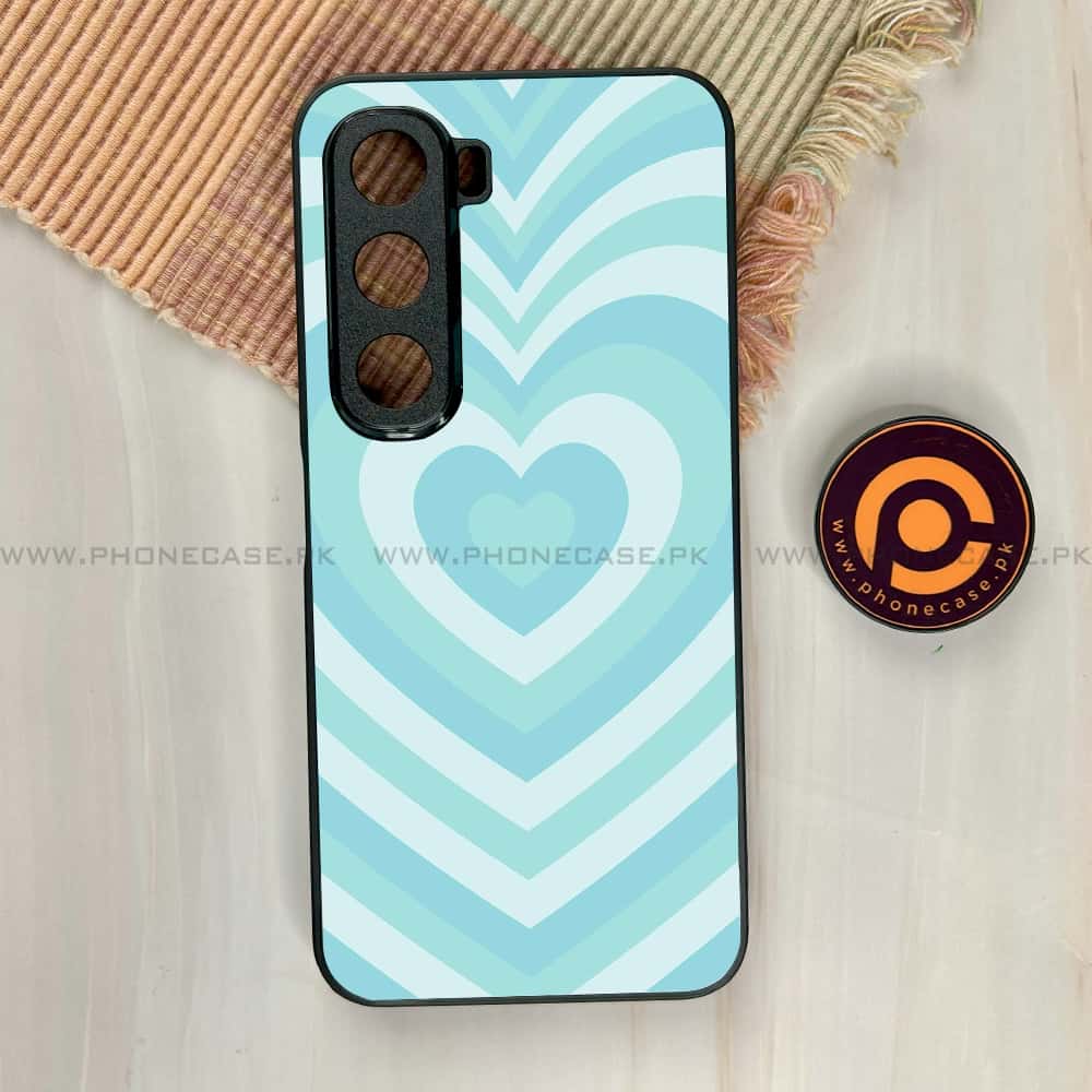 Infinix Hot 60i - Heart Beat Series - Premium Metal Printed soft Bumper shock Proof Case