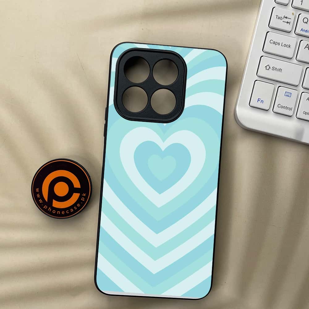 Honor X5b Plus - Heart Beat Series - Premium Metal  Printed soft Bumper shock Proof Case