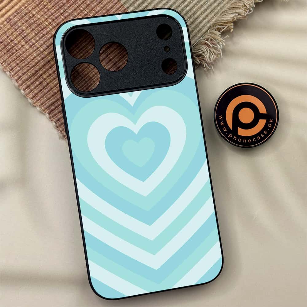 iPhone 17 Pro Max - Heart Beat Series - Premium Metal Printed soft Bumper shock Proof Case