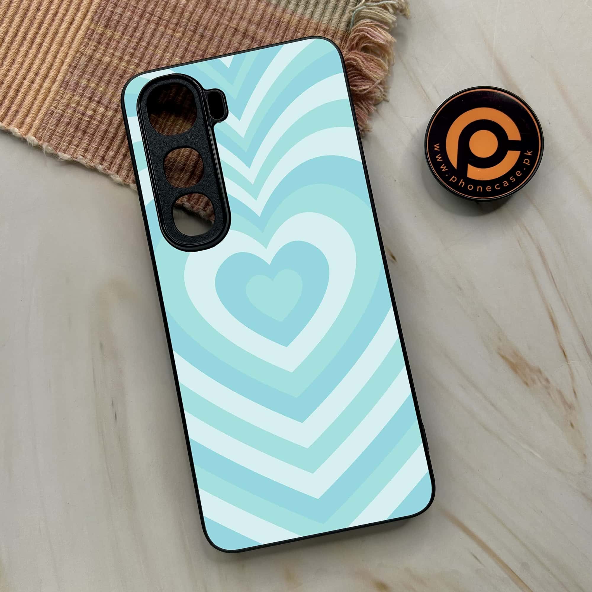 Vivo Y400 - Heart Beat Series - Premium Metal Printed soft Bumper shock Proof Case