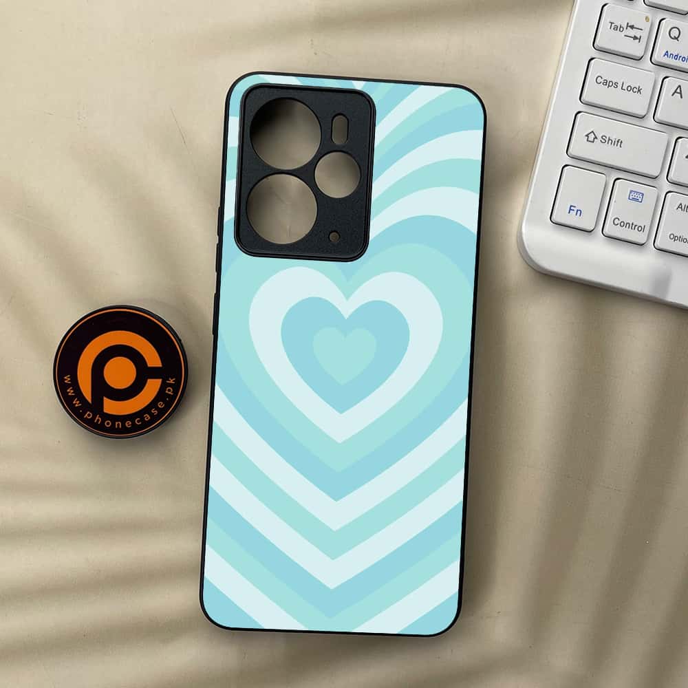 Realme 14T 5G - Heart Beat Series - Premium Metal Printed soft Bumper Shock Proof Case
