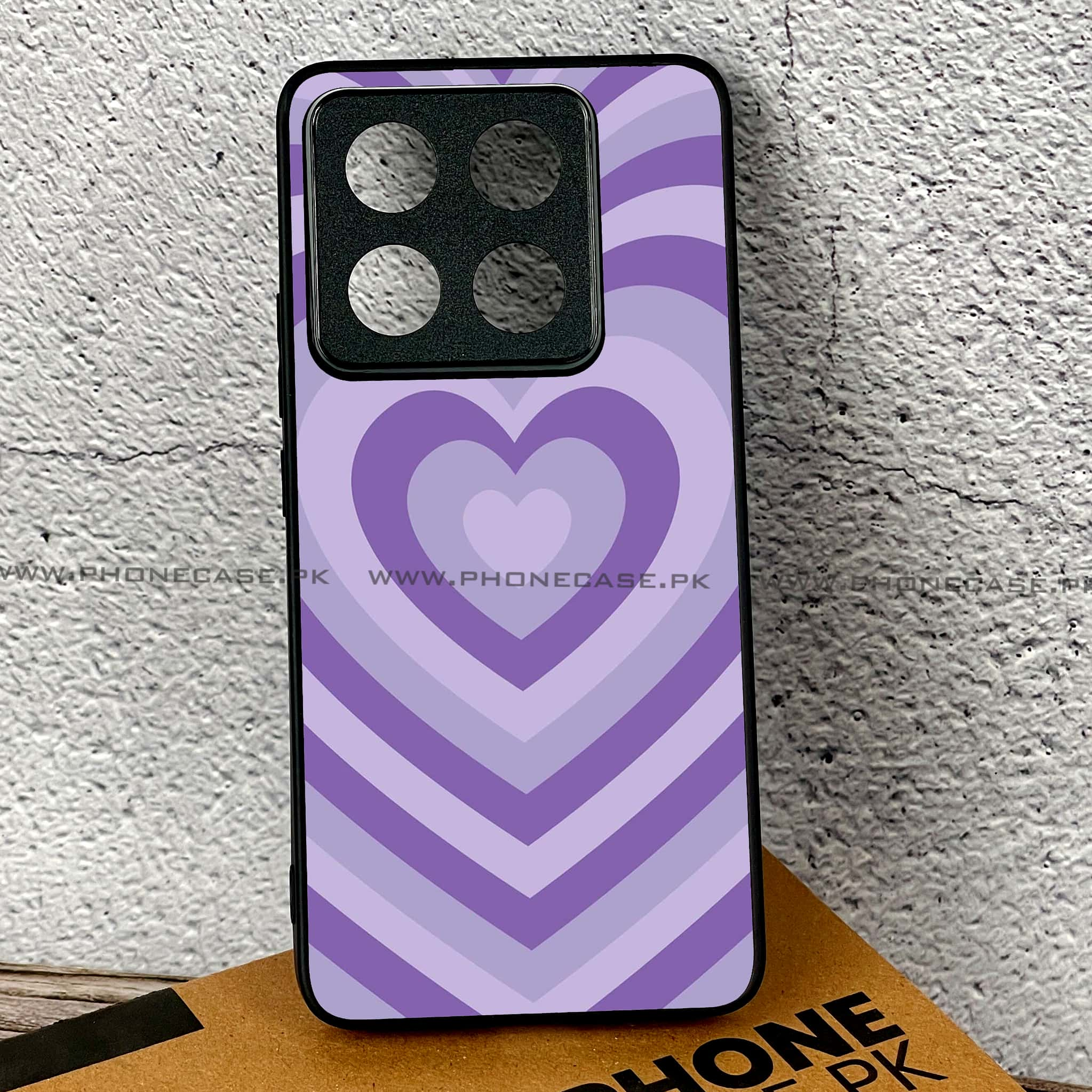 Xiaomi 14T - Heart Beat Series - Premium Printed Glass soft Bumper shock Proof Case