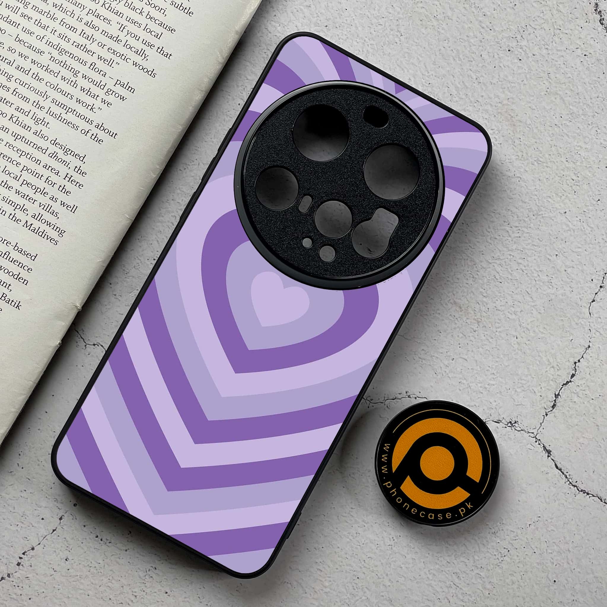 Xiaomi 15 Ultra - Heart Beat Series - Premium Metal Printed Soft Bumper Shockproof Case