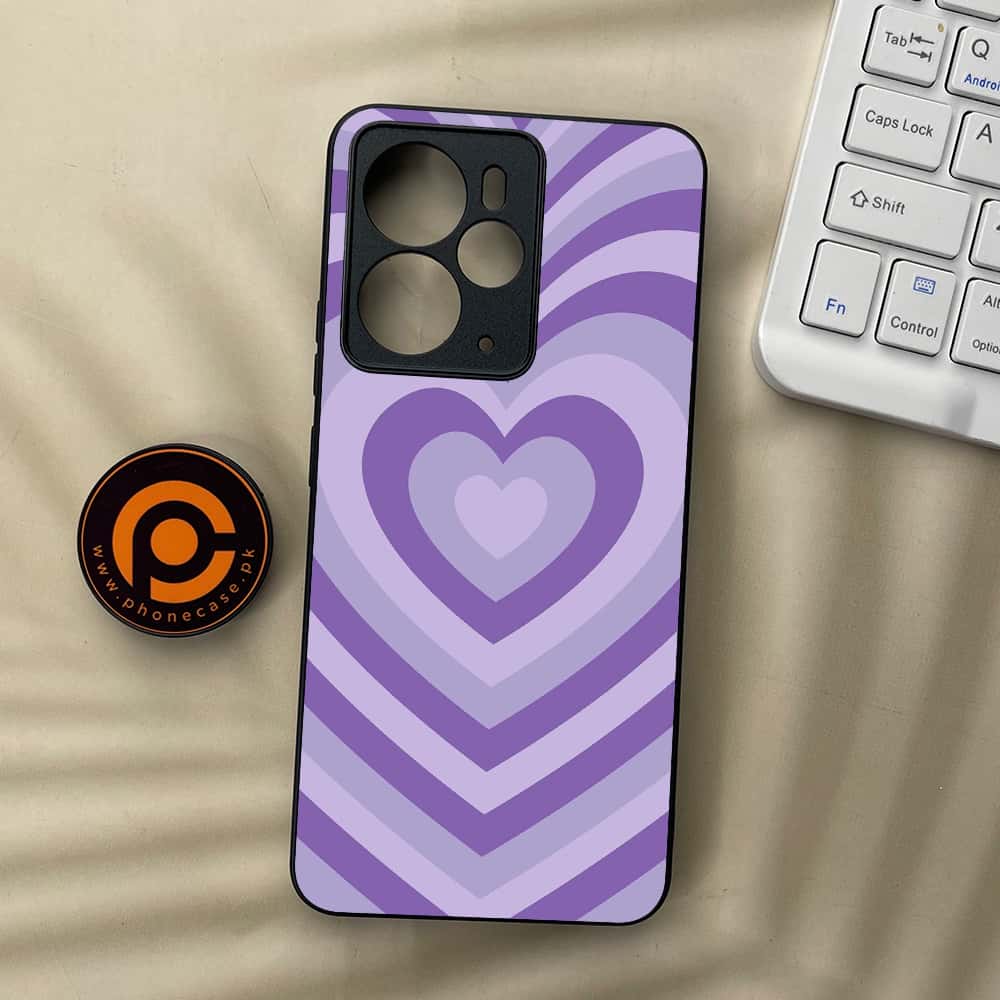 Realme 14 5G - Heart Beat Series - Premium Metal Printed soft Bumper Shock Proof Case