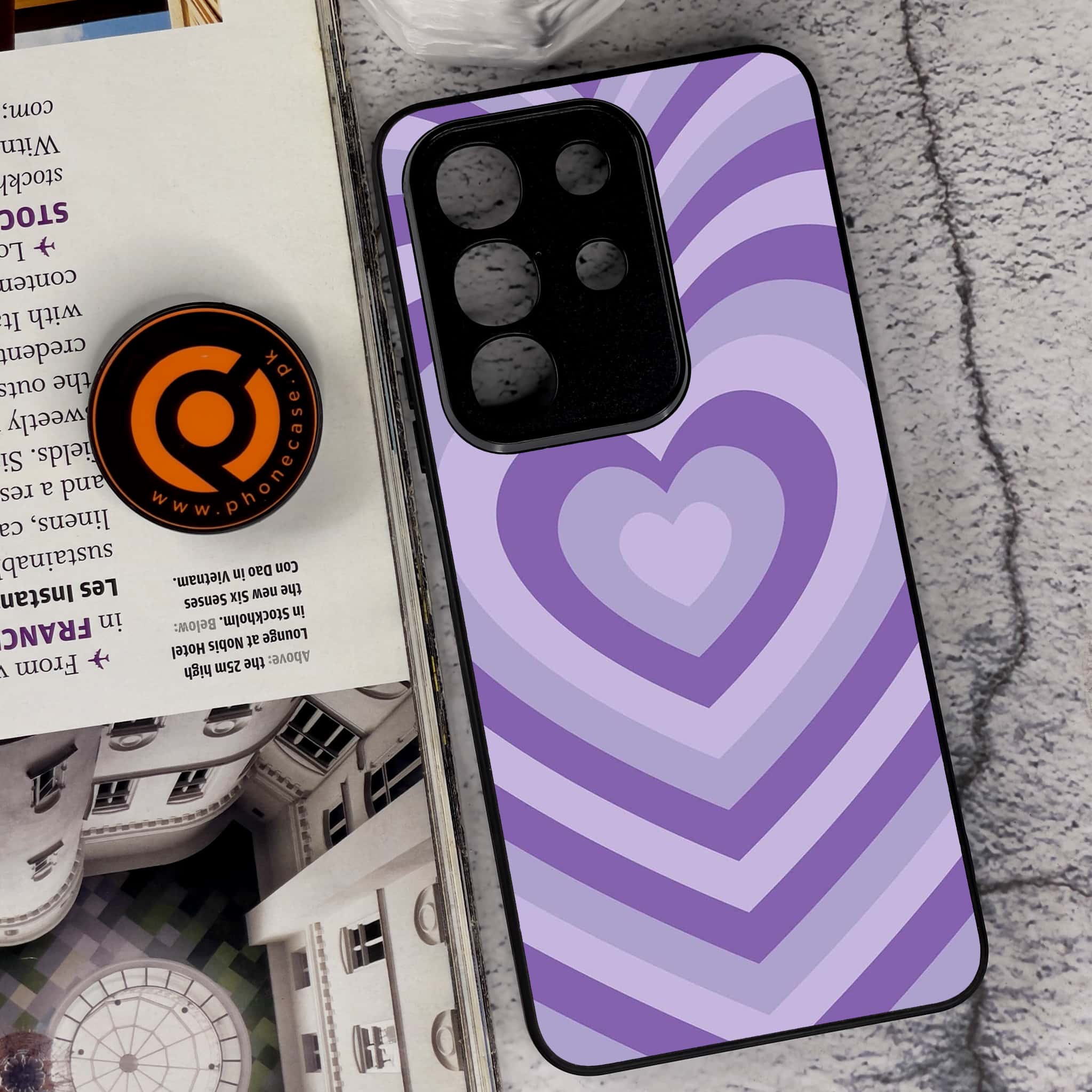 Vivo Y29 4G - Heart Beat Series - Premium Metal Printed soft Bumper Shock Proof Case