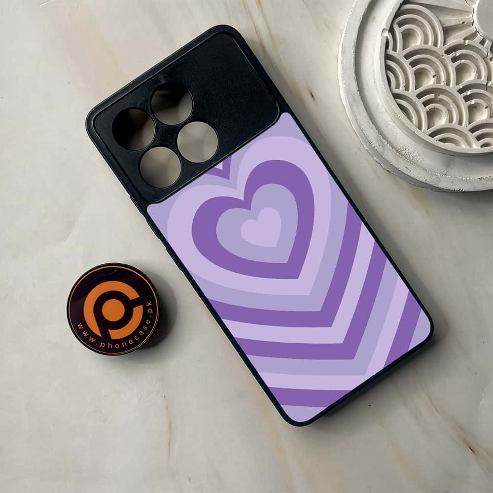 Xiaomi Poco F6 Pro - Heart Beat Series - Premium Metal Printed soft Bumper shock Proof Case