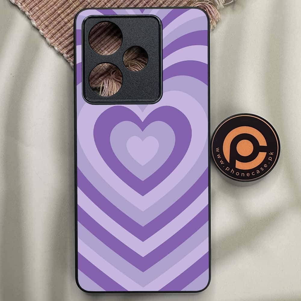 Realme GT 7 - Heart Beat Series - Premium Metal Printed soft Bumper shock Proof Case