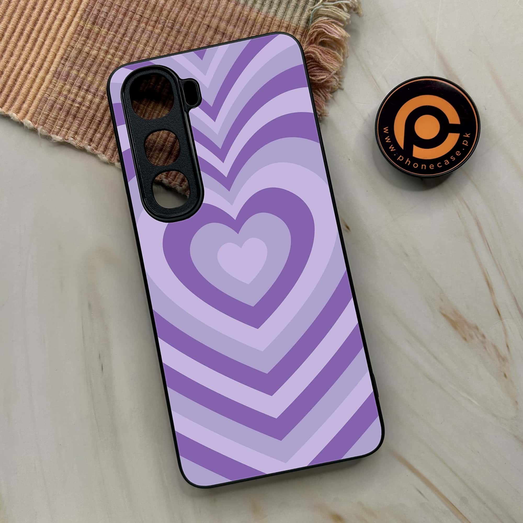 Vivo Y400 - Heart Beat Series - Premium Metal Printed soft Bumper shock Proof Case
