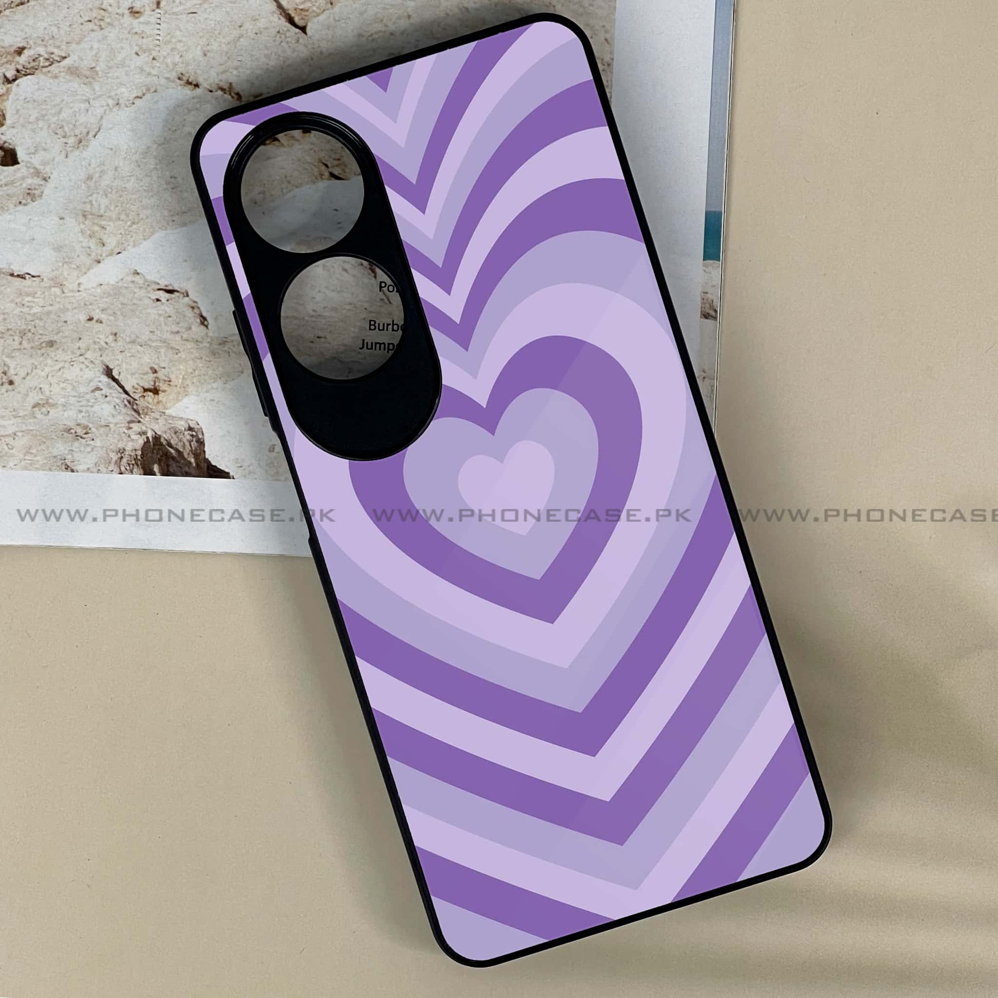 Oppo A60 - Heart Beat Series - Premium Printed Metal soft Bumper shock Proof Case