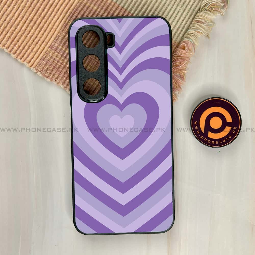 Infinix Hot 60i - Heart Beat Series - Premium Metal Printed soft Bumper shock Proof Case