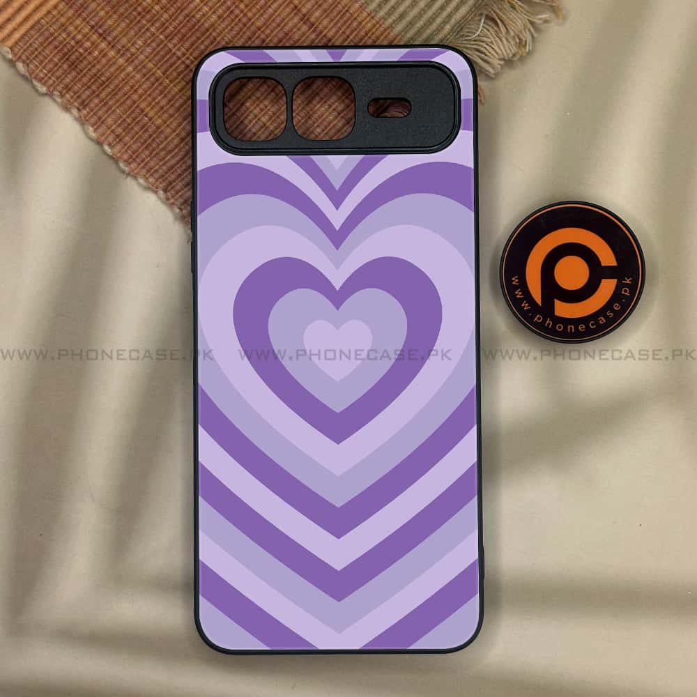 Infinix Smart 10 Plus - Heart Beat Series - Premium Metal Printed soft Bumper shock Proof Case