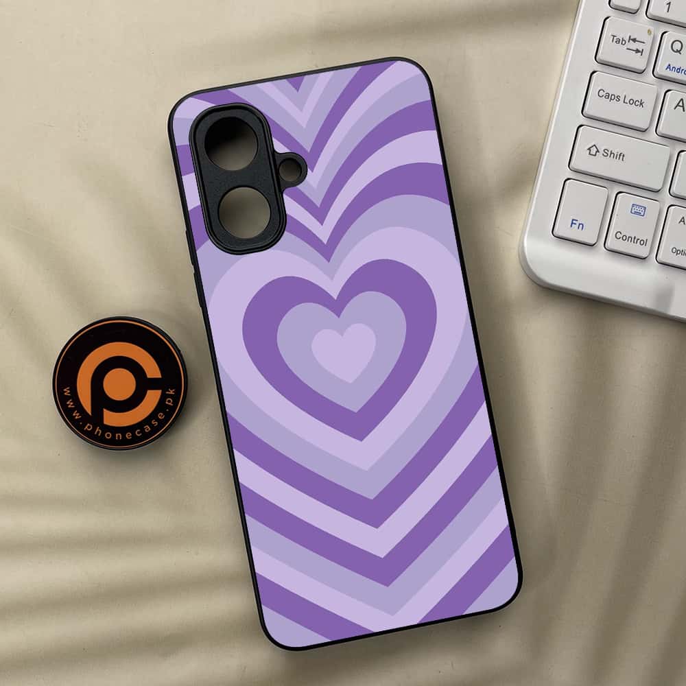 Tecno Spark Go 2 - Heart Beat Series - Premium Metal Printed soft Bumper Shock Proof Case