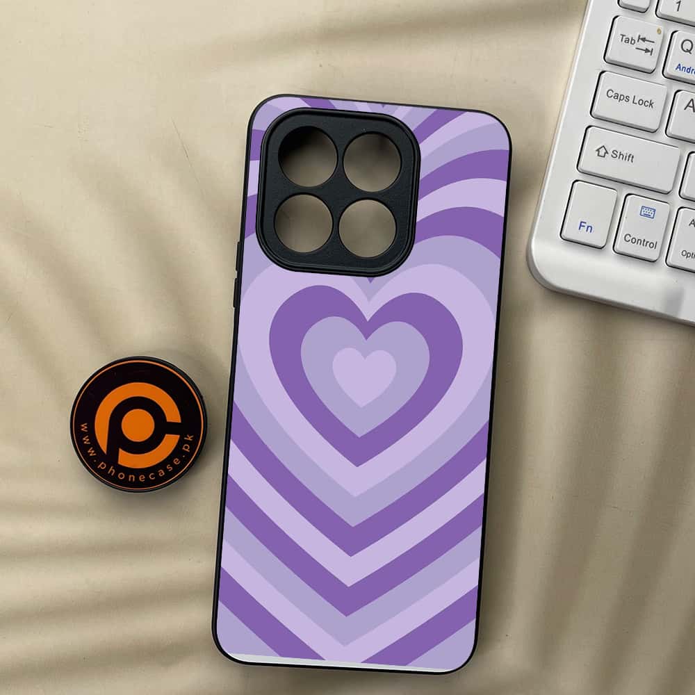 Honor X5b Plus - Heart Beat Series - Premium Metal  Printed soft Bumper shock Proof Case