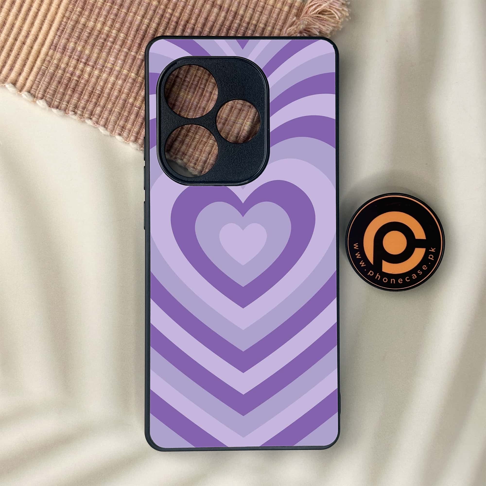 Realme GT 6 - Heart Beat Series - Premium Metal Printed soft Bumper shock Proof Case