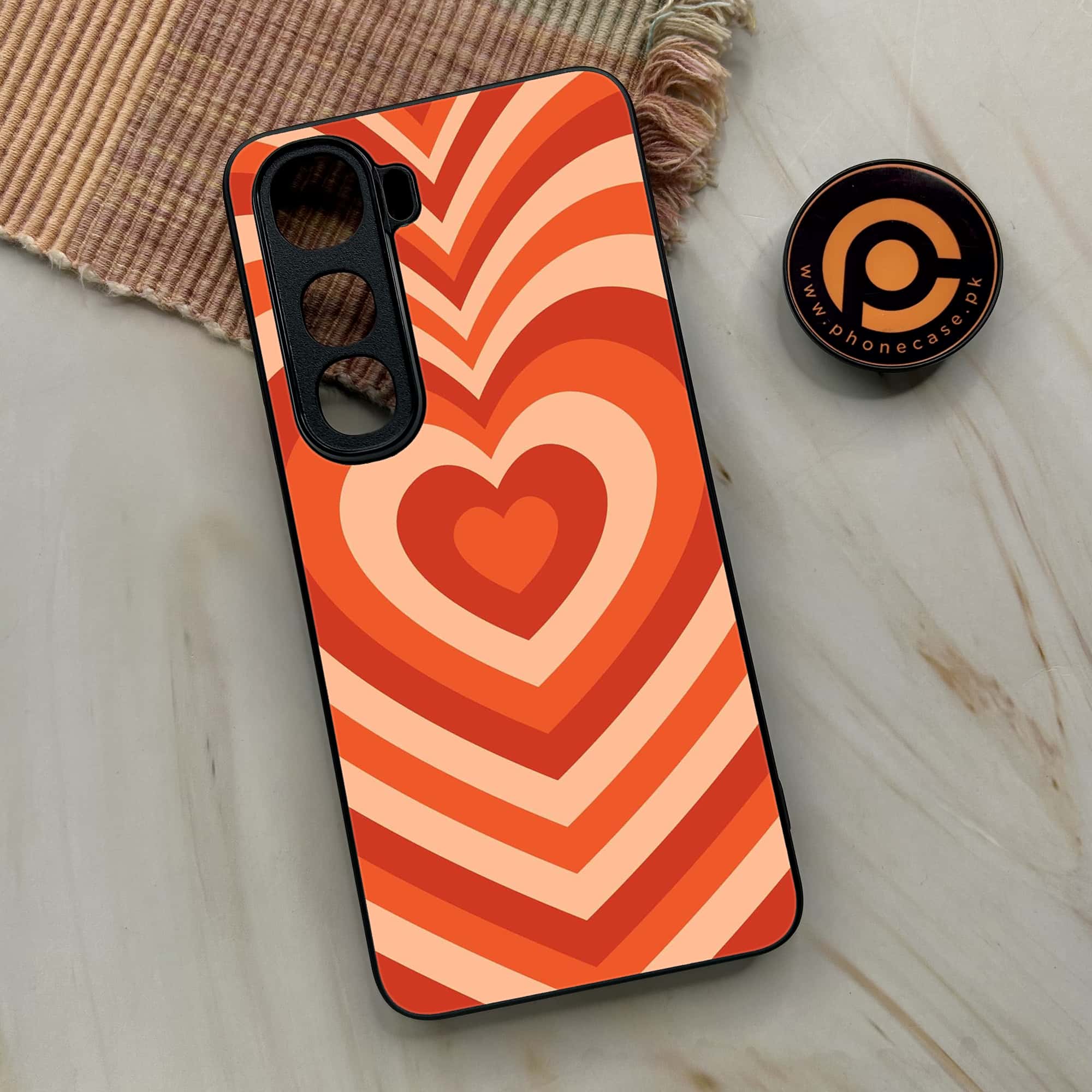 Vivo Y400 - Heart Beat Series - Premium Metal Printed soft Bumper shock Proof Case