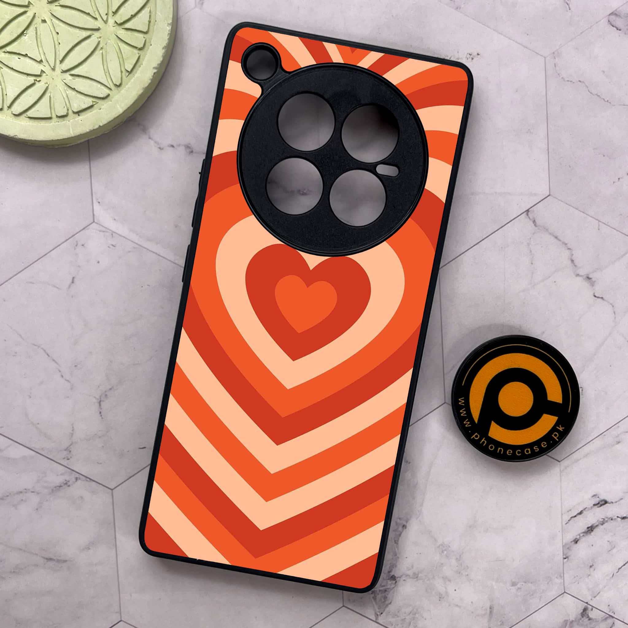 Infinix Zero 40 5G - Heart Beat Series - Premium Metal Printed soft Bumper shock Proof Case