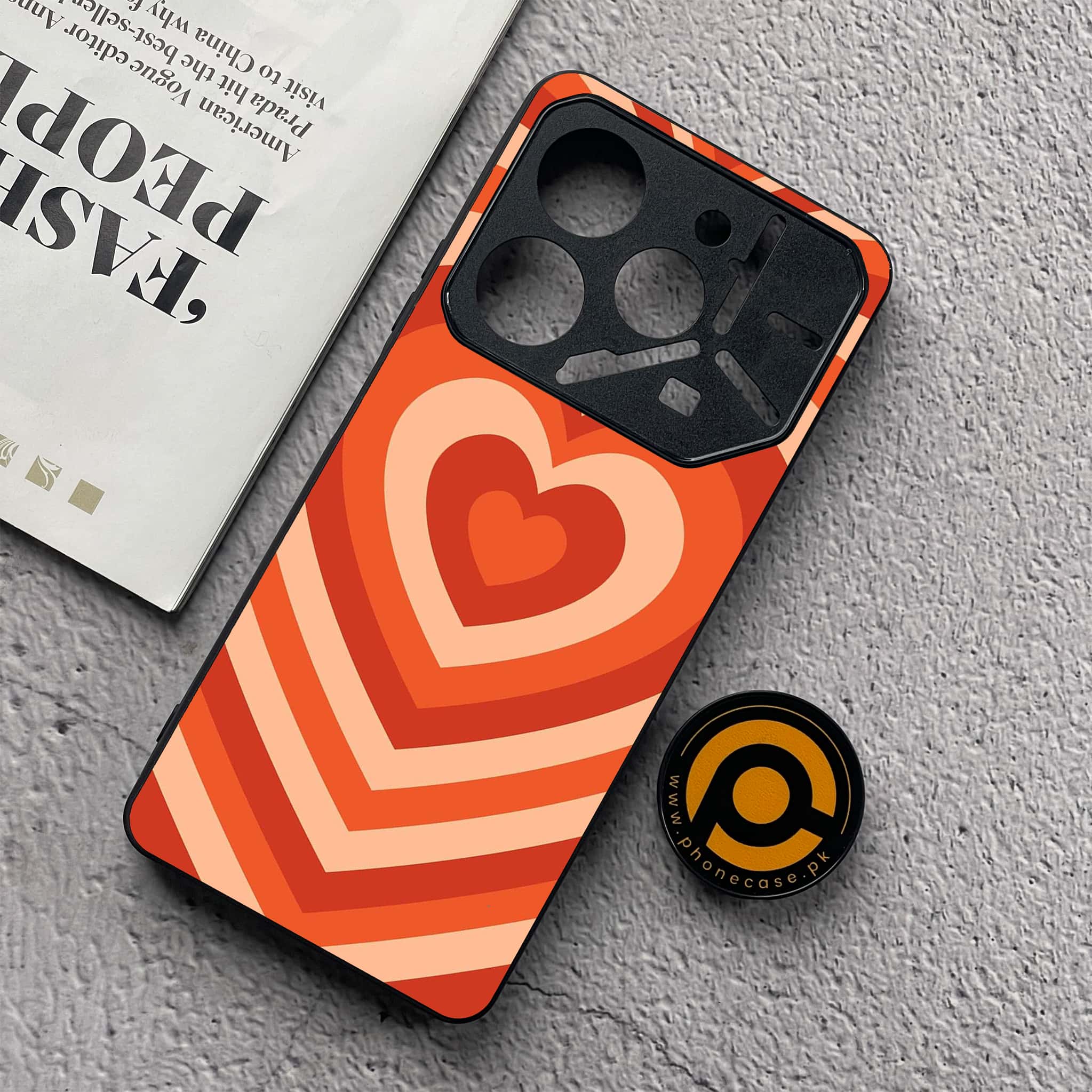 Tecno Pova 6 Neo - Heart Beat Series - Premium Metal  Printed soft Bumper shock Proof Case