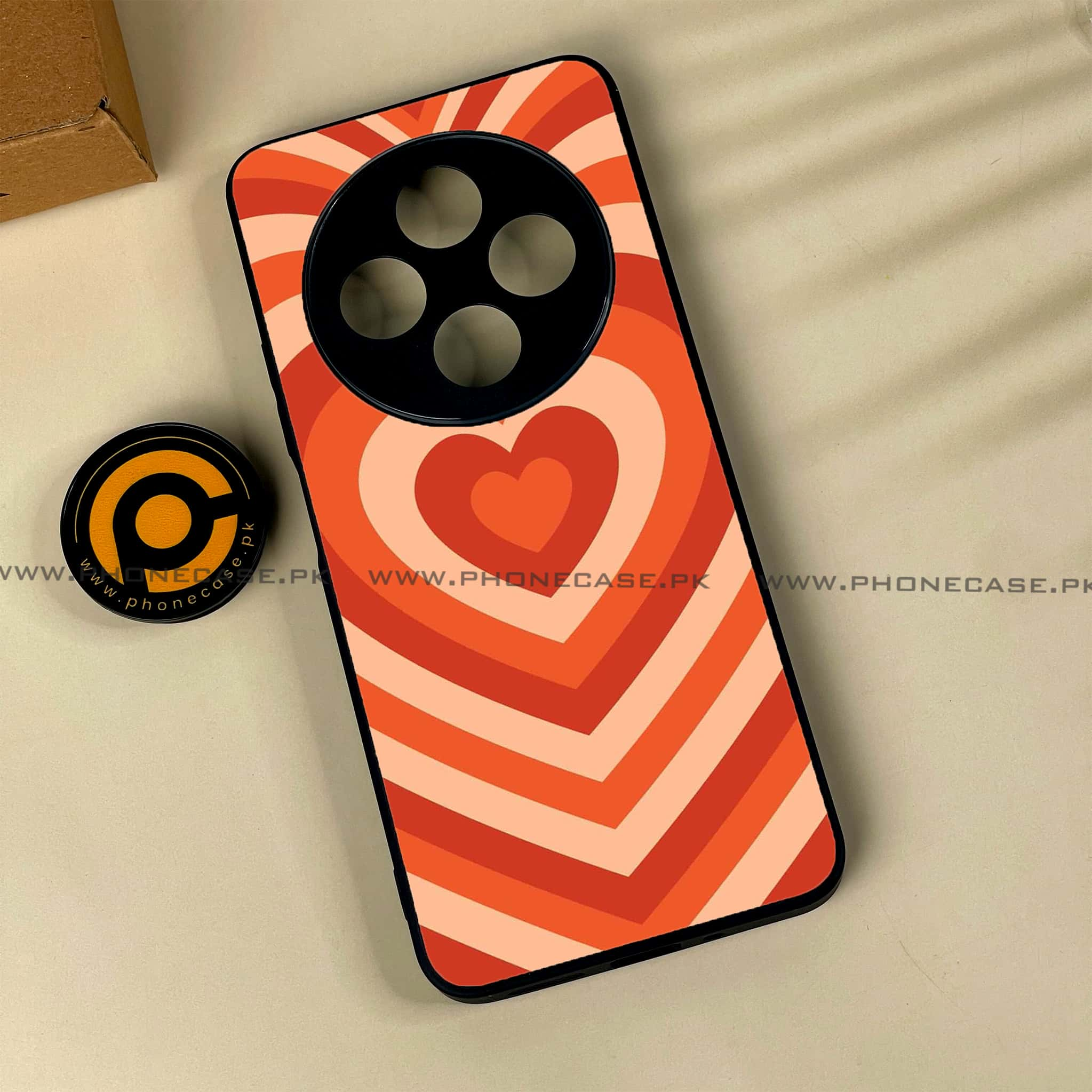 Xiaomi Redmi 14c - Heart Beat Series - Premium Printed Glass soft Bumper shock Proof Case