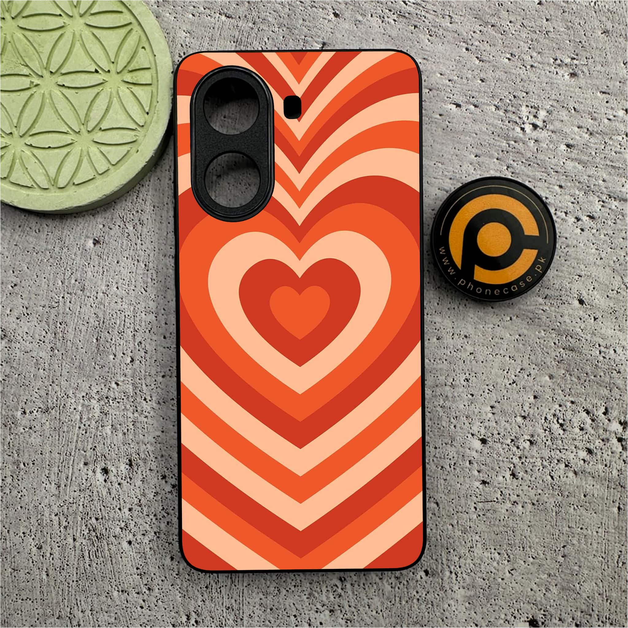 Xiaomi Poco X7 Pro 5G - Heart Beat Series - Premium Metal Printed soft Bumper shock Proof Case