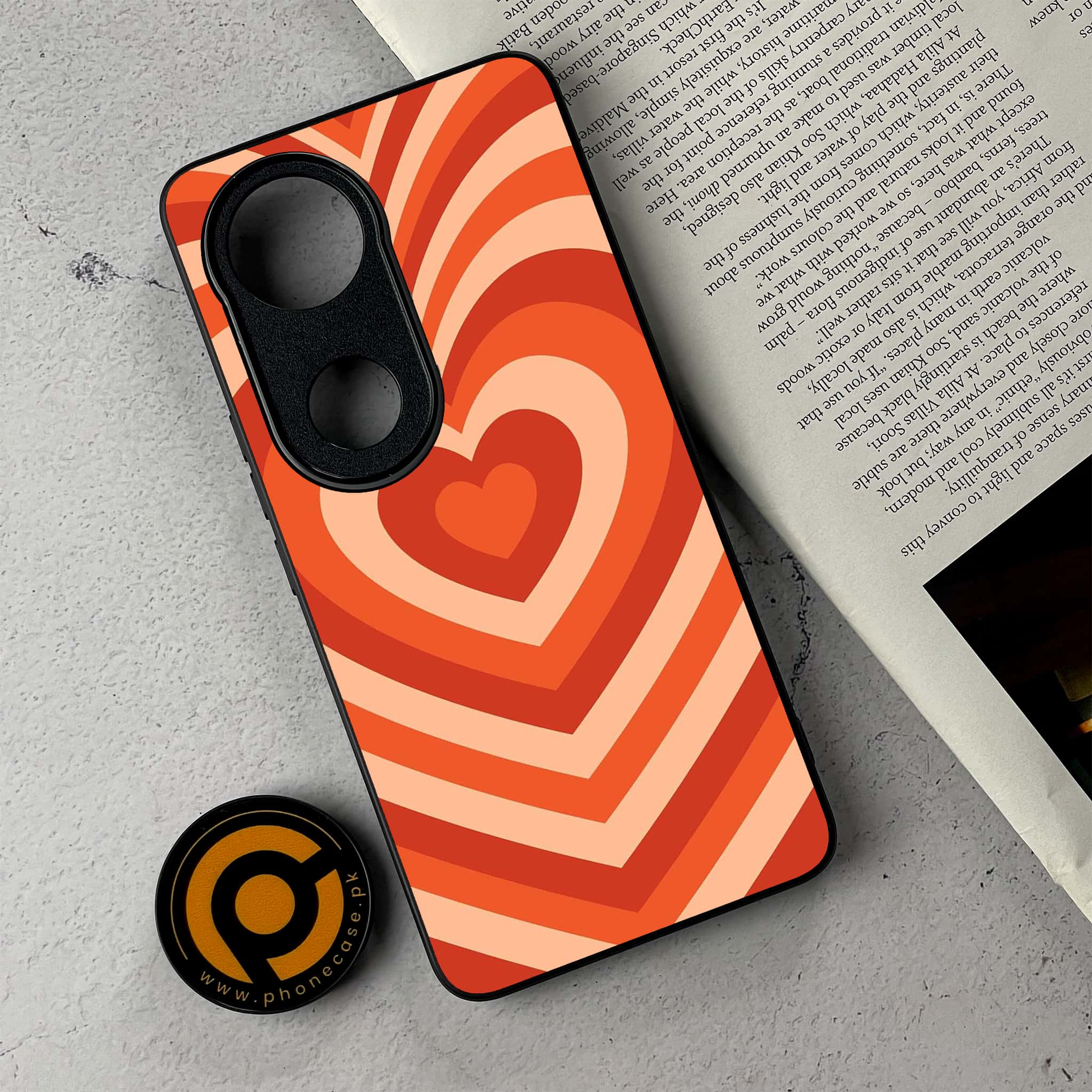 Vivo V50 - Heart Beat Series - Premium Metal Printed Soft Bumper Shockproof Case