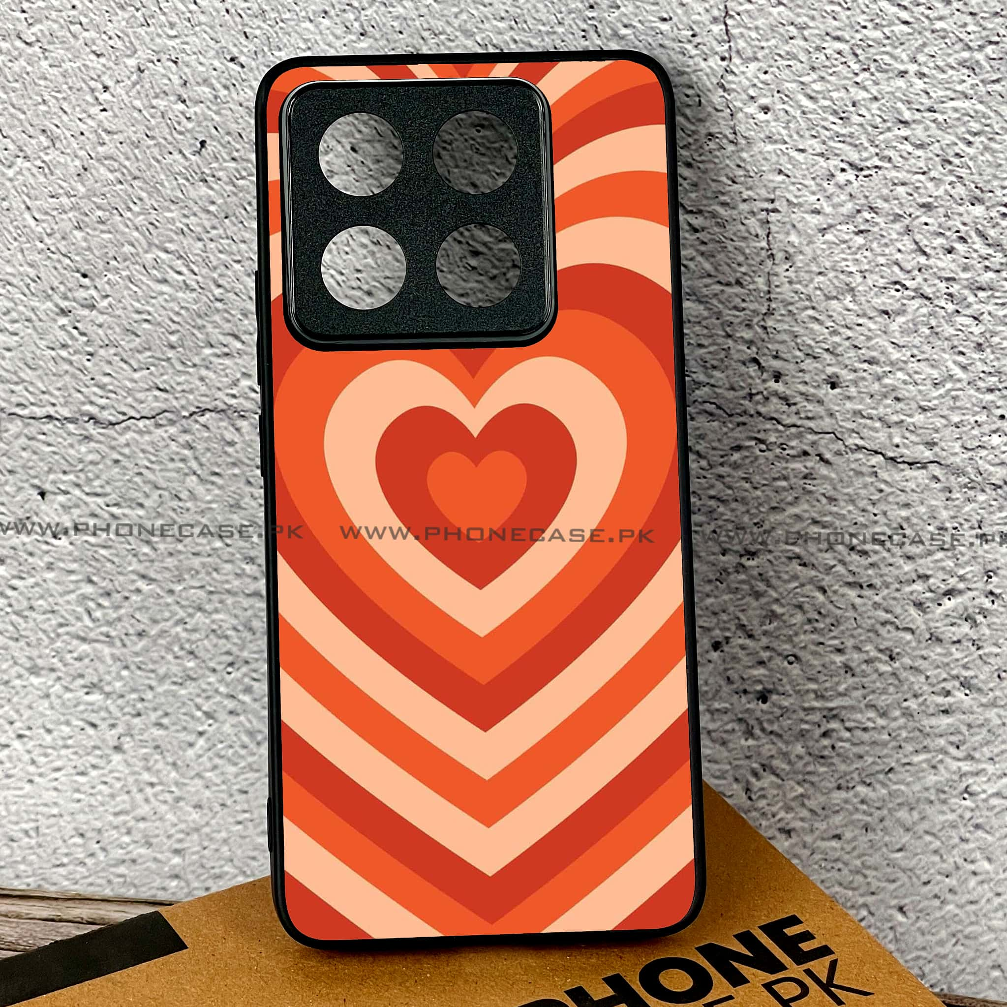 Xiaomi 14T Pro - Heart Beat Series - Premium Printed Glass soft Bumper shock Proof Case