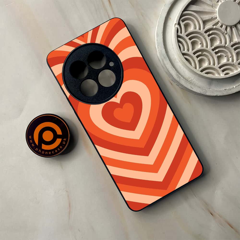 OnePlus 13 - Heart Beat Series - Premium Metal Printed soft Bumper shock Proof Case