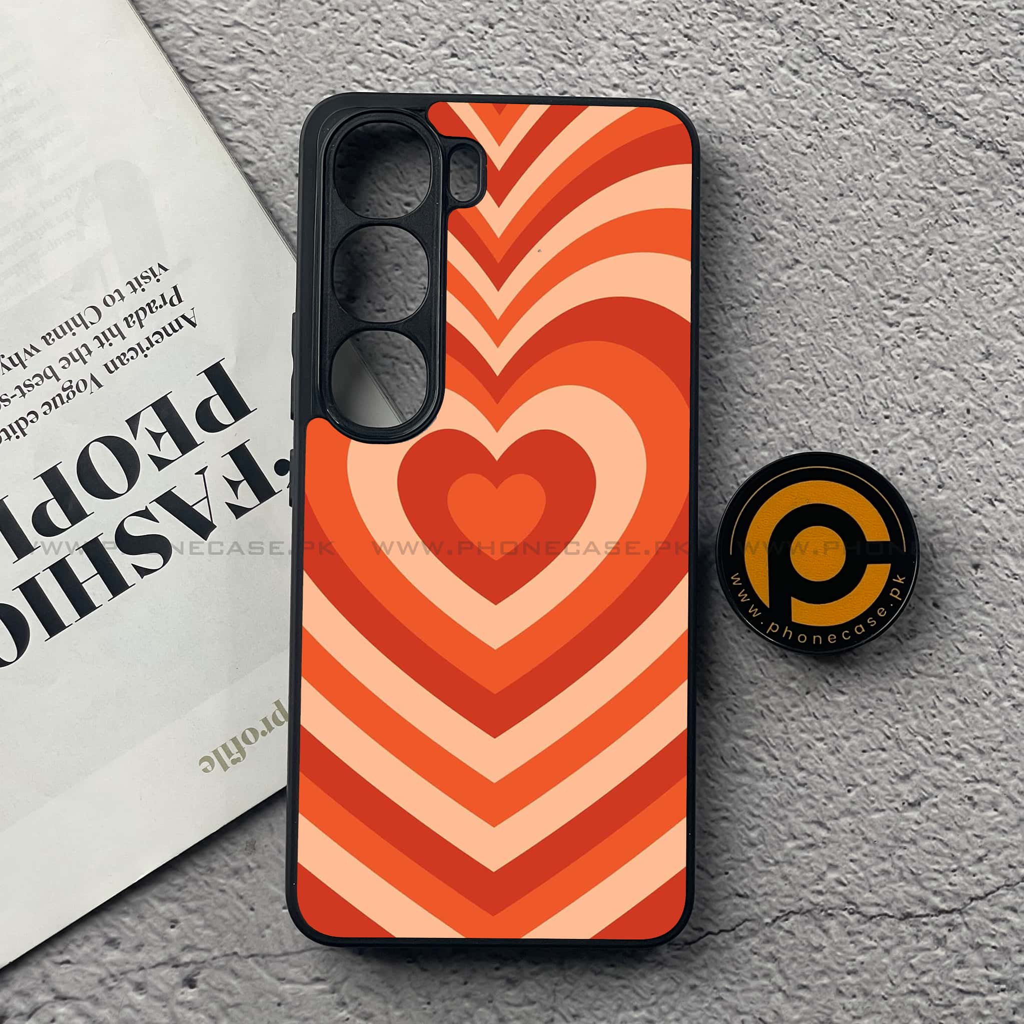 Vivo Y200 4G - Heart Beat Series - Premium Metal Printed soft Bumper Shock Proof Case