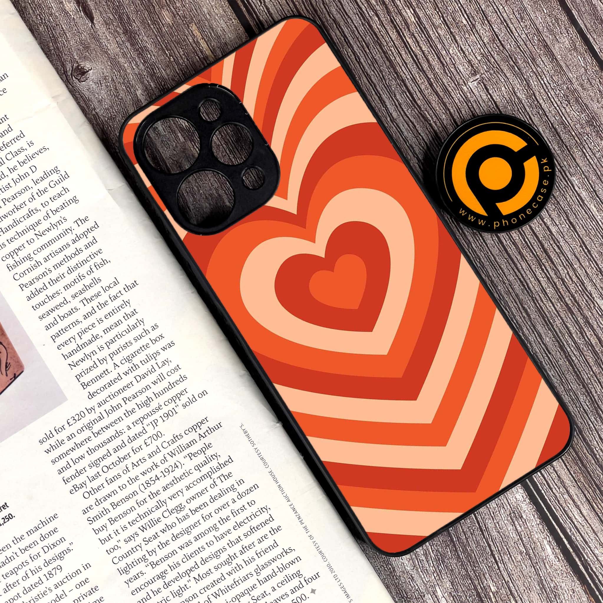 Xiaomi Redmi 12 - Heart Beat Series - Premium Printed Glass soft Bumper shock Proof Case