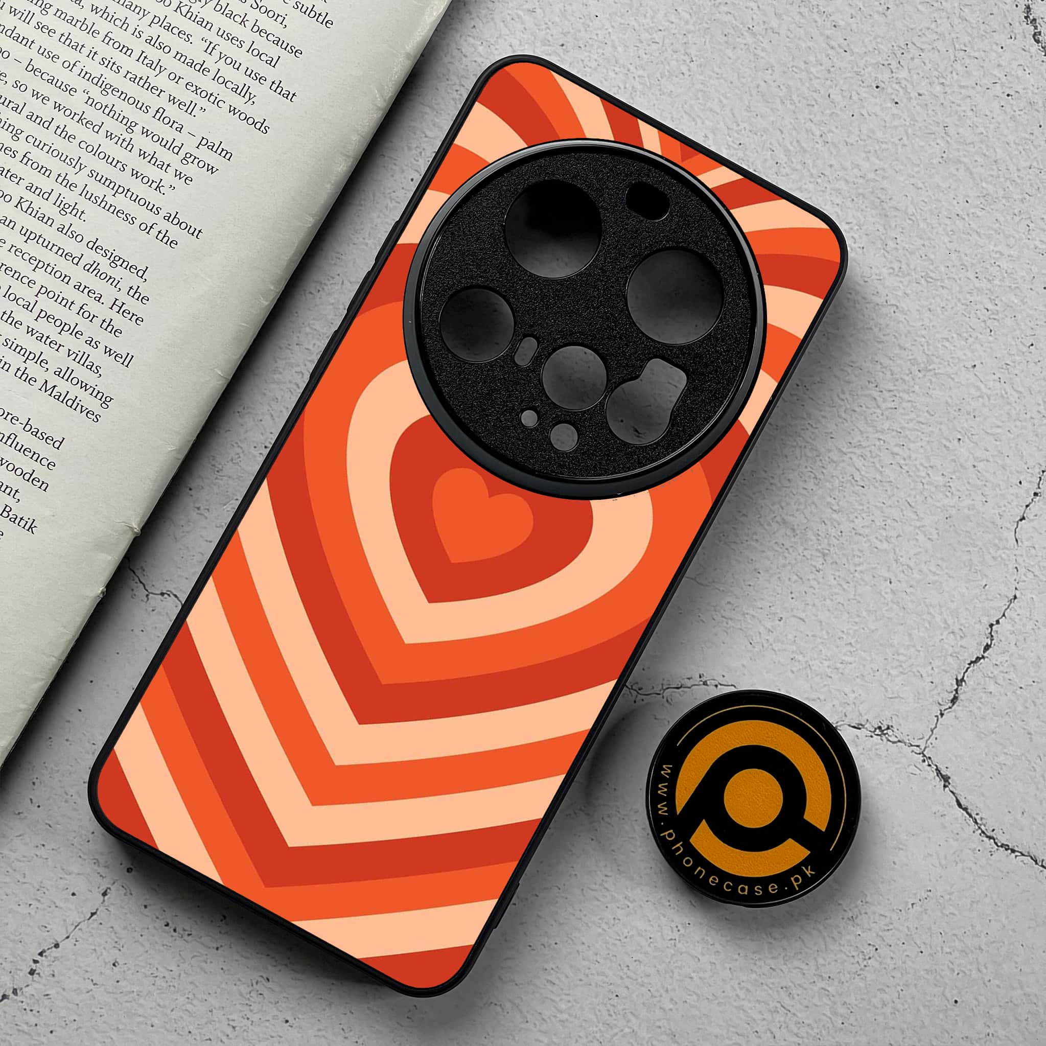 Xiaomi 15 Ultra - Heart Beat Series - Premium Metal Printed Soft Bumper Shockproof Case