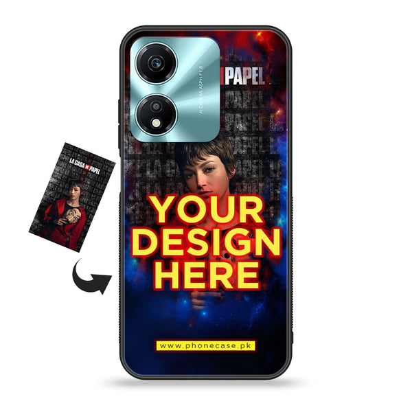 Honor X5 Plus - Customize your own - Premium Metal Printed soft Bumper shock Proof Case
