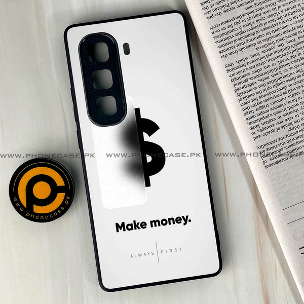Infinix Hot 50 Pro Plus - Dollar Design 9 - Premium Metal Printed soft Bumper shock Proof Case  CS-35174